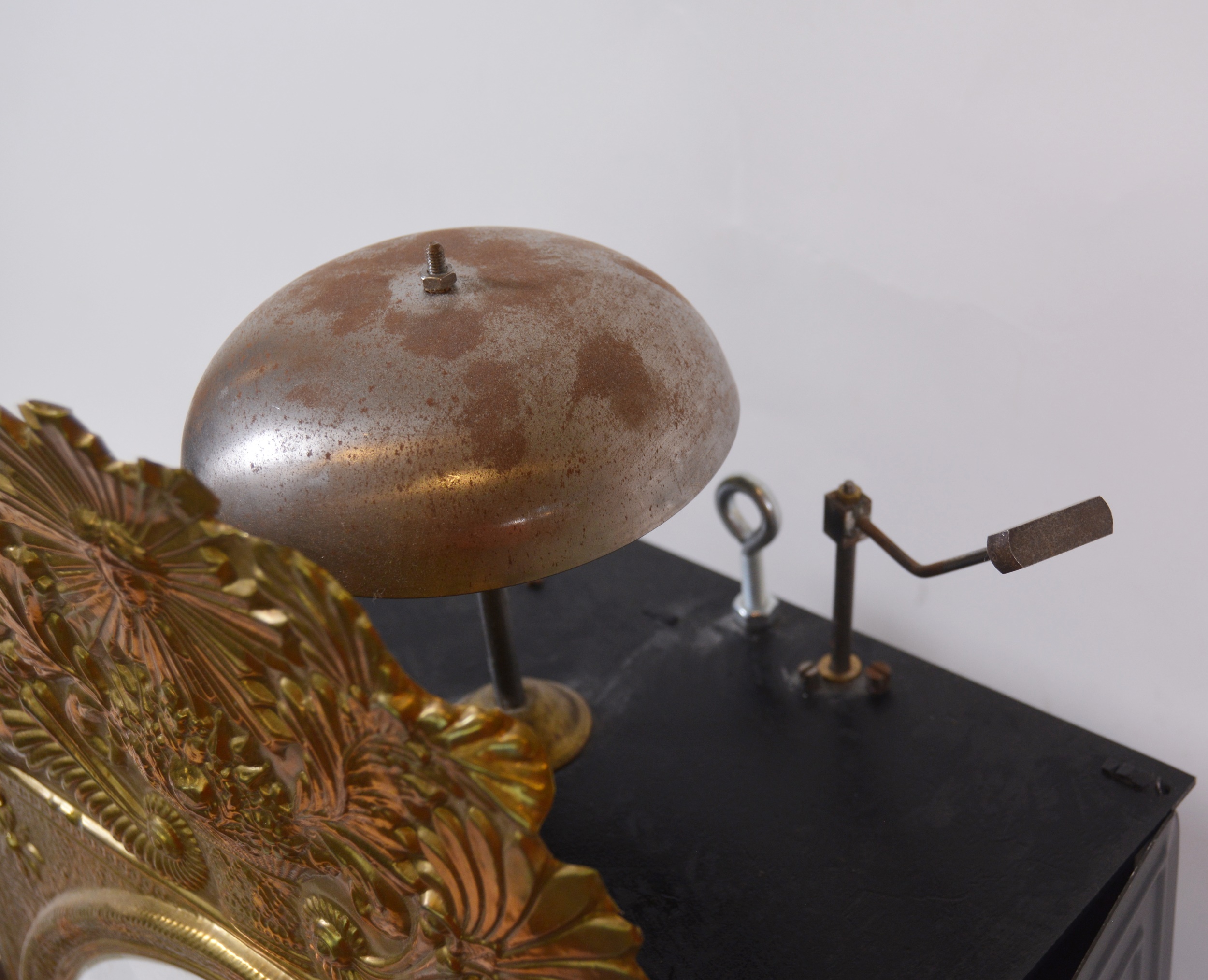 Recorbet à St. Just Brass Pendulum Wall Clock