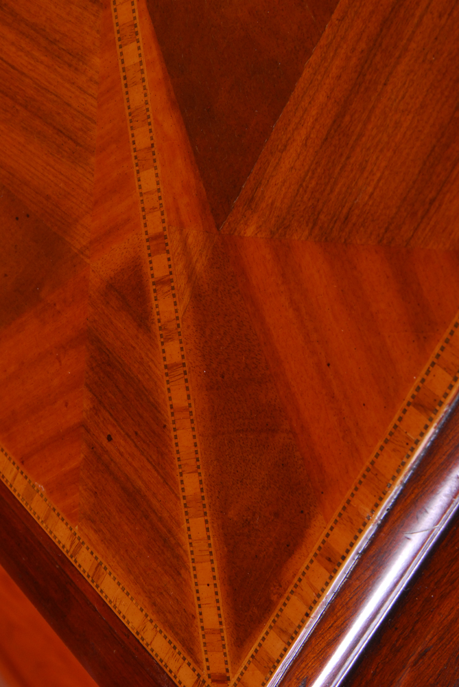 Maitland-Smith Inlaid Game Table