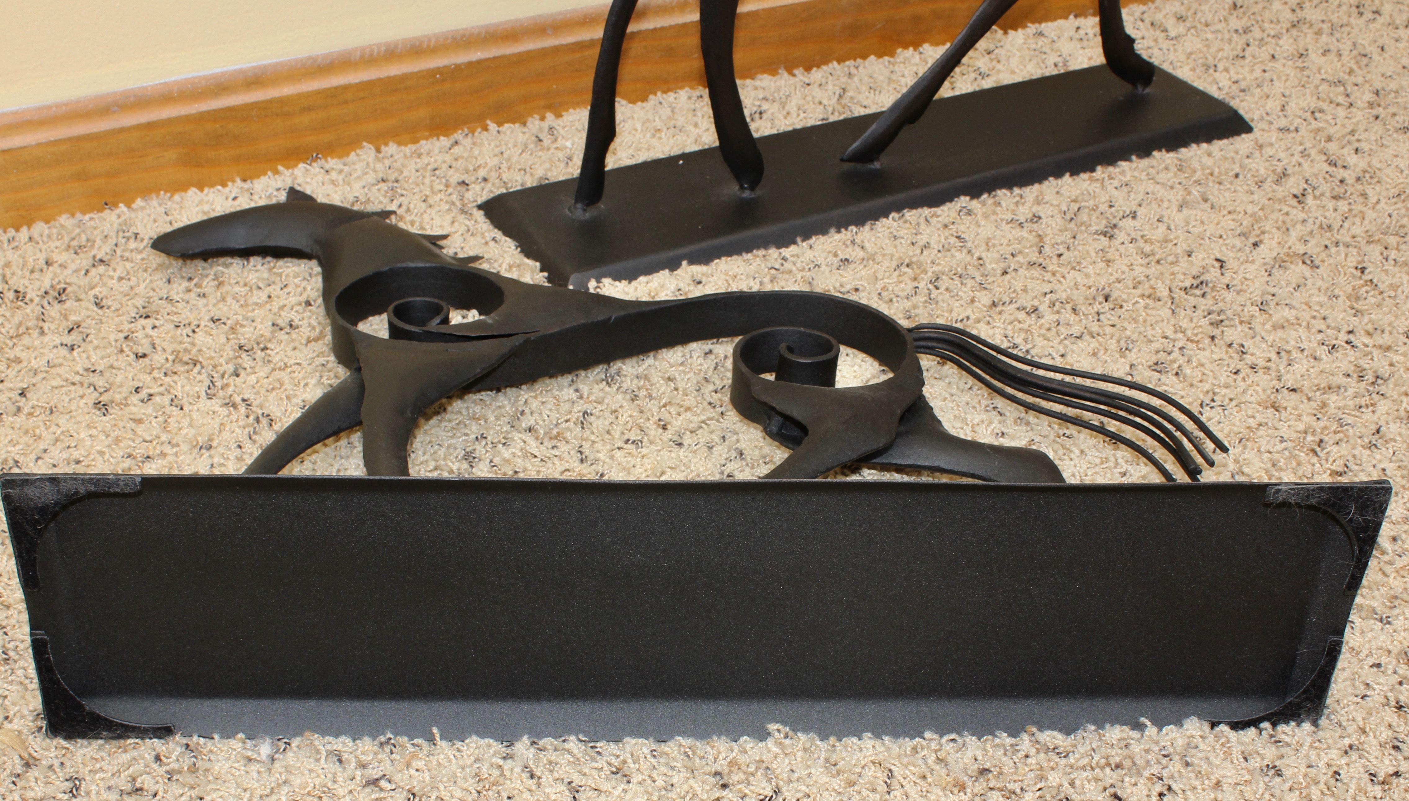 Contemporary Cast Metal Horse Sculptures