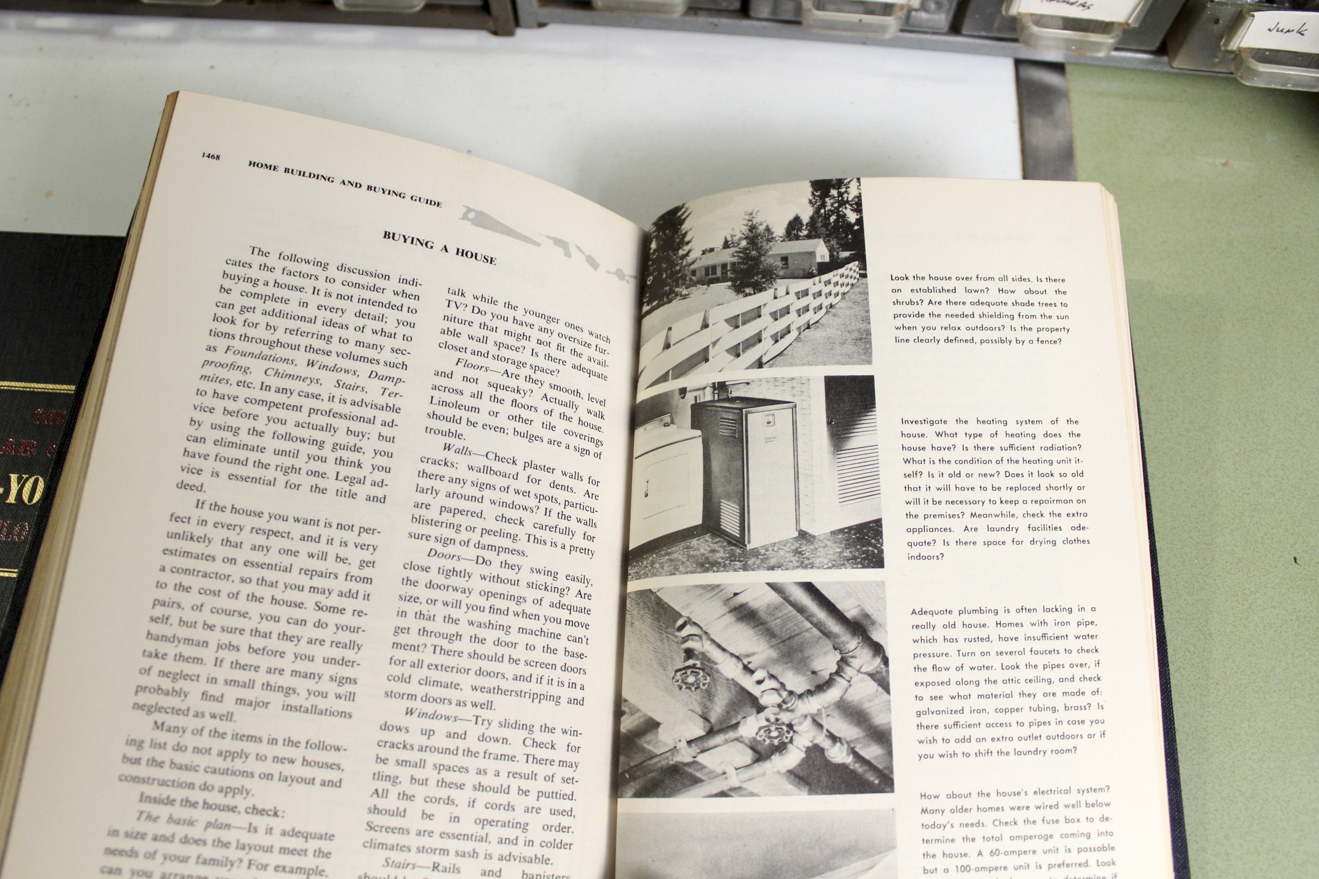 Vintage Machinist Tool Chest by H. Gerstner & Sons and Tool Books