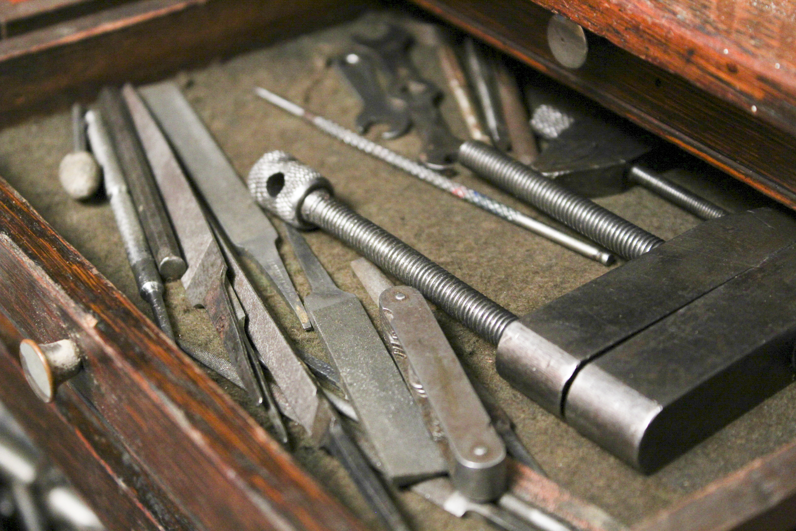 Vintage Machinist Tool Chest by H. Gerstner & Sons and Tool Books