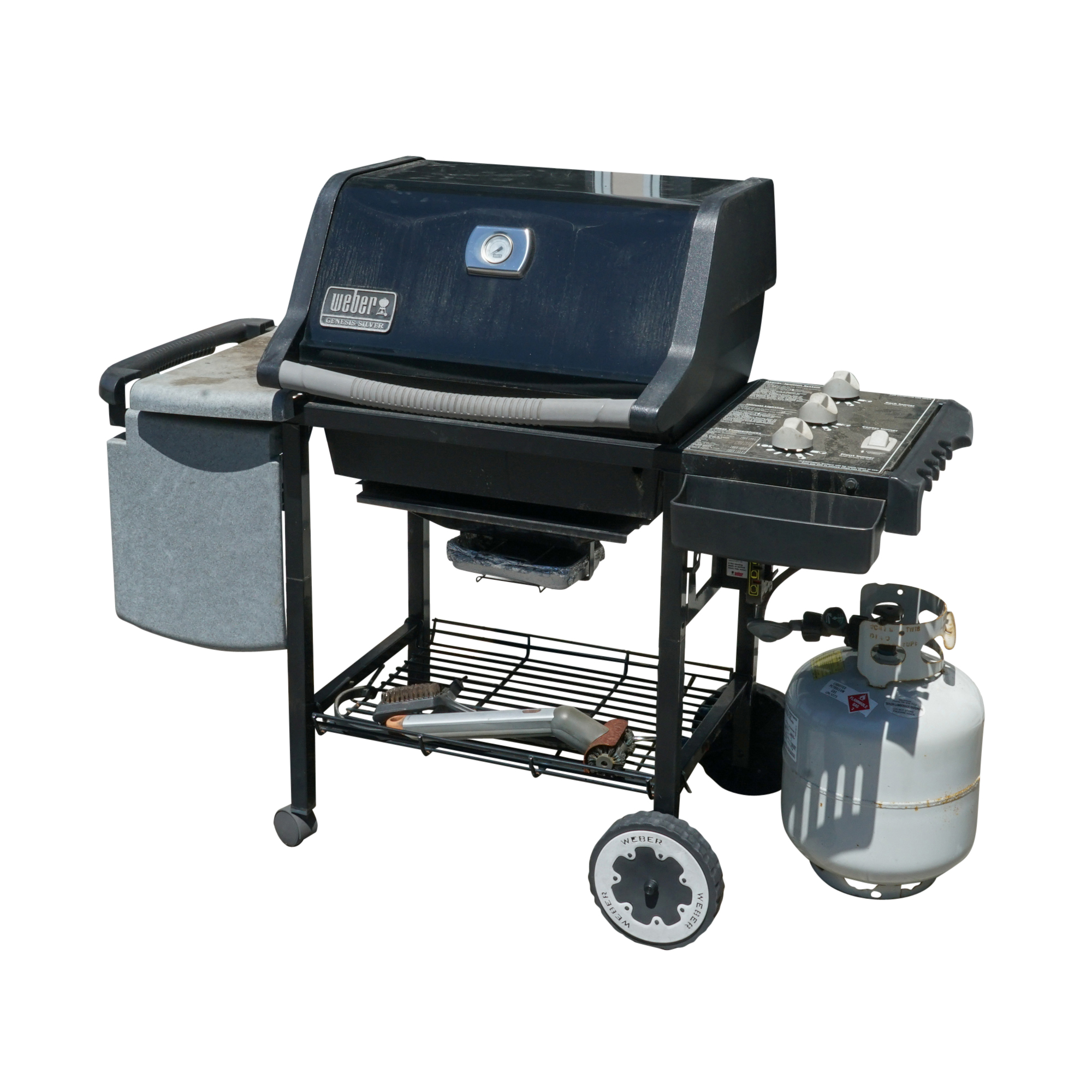 Weber genesis shop silver price