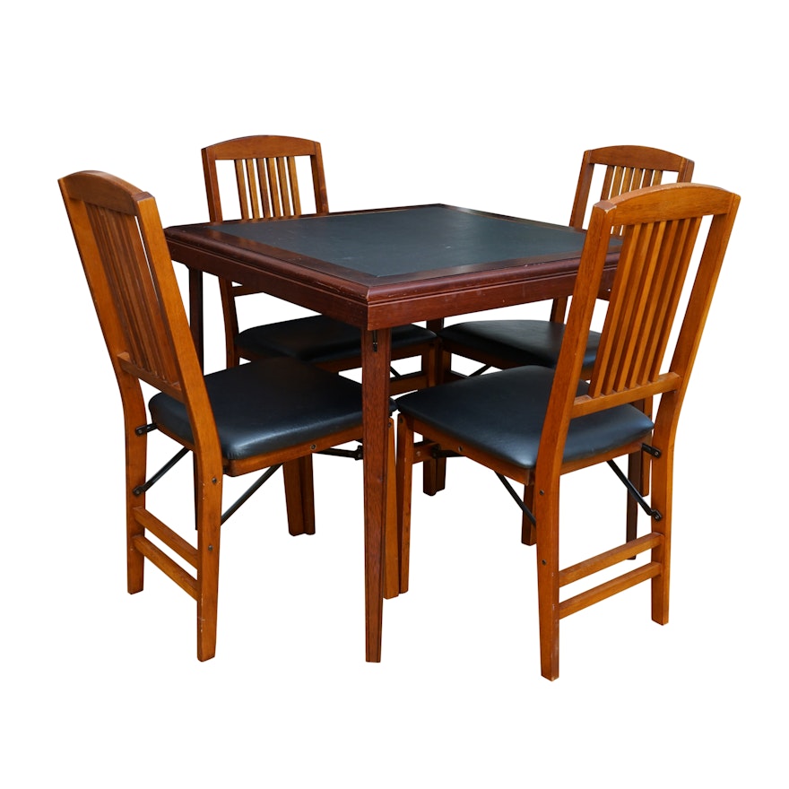 Folding Card Table and Chairs Set