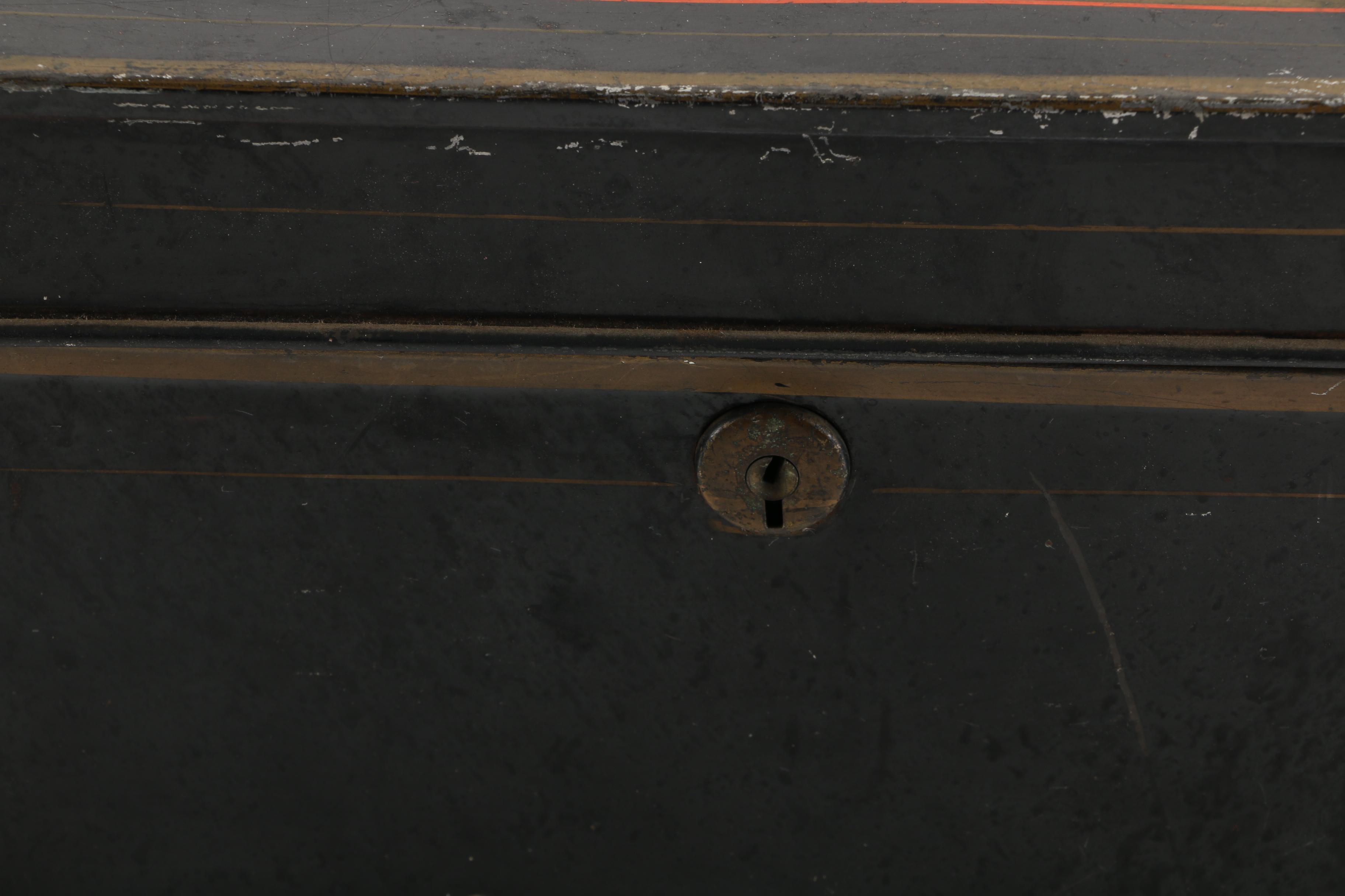 Vintage Metal Document Box