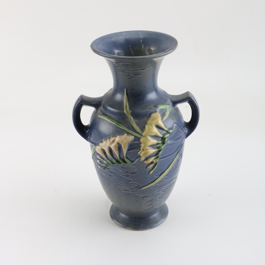 1940s Roseville Pottery "Freesia" Vase