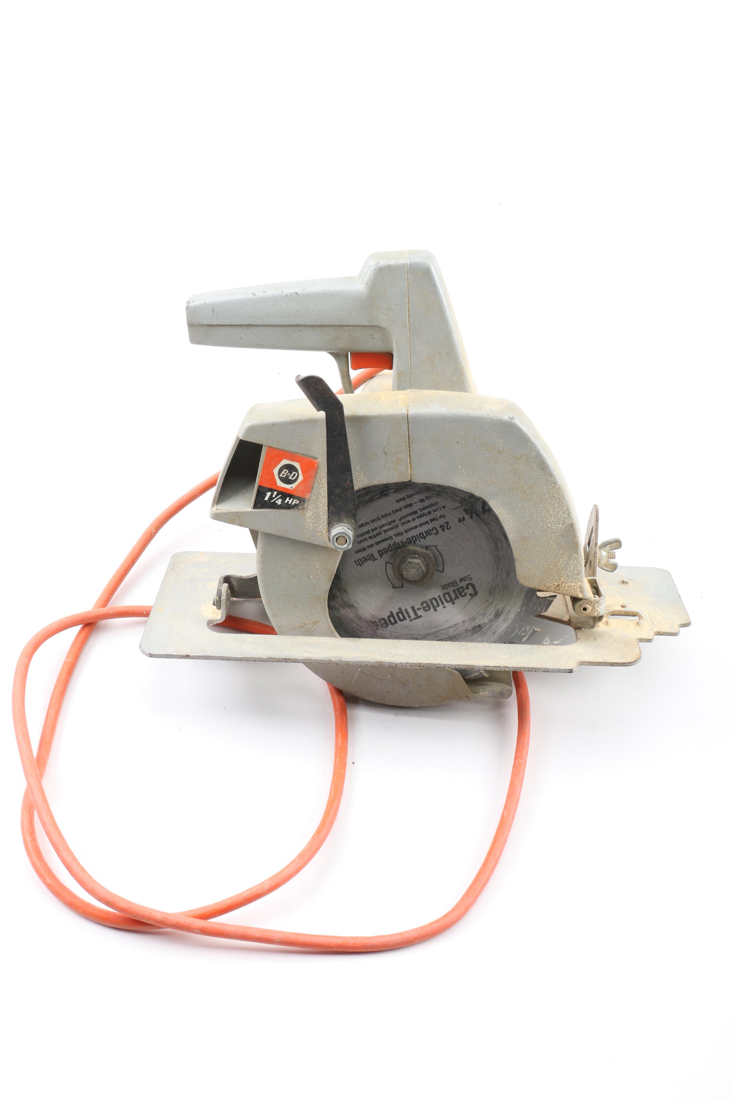 Black & Decker Jig Saw, Circular Saw and Craftsman Cordless Drill