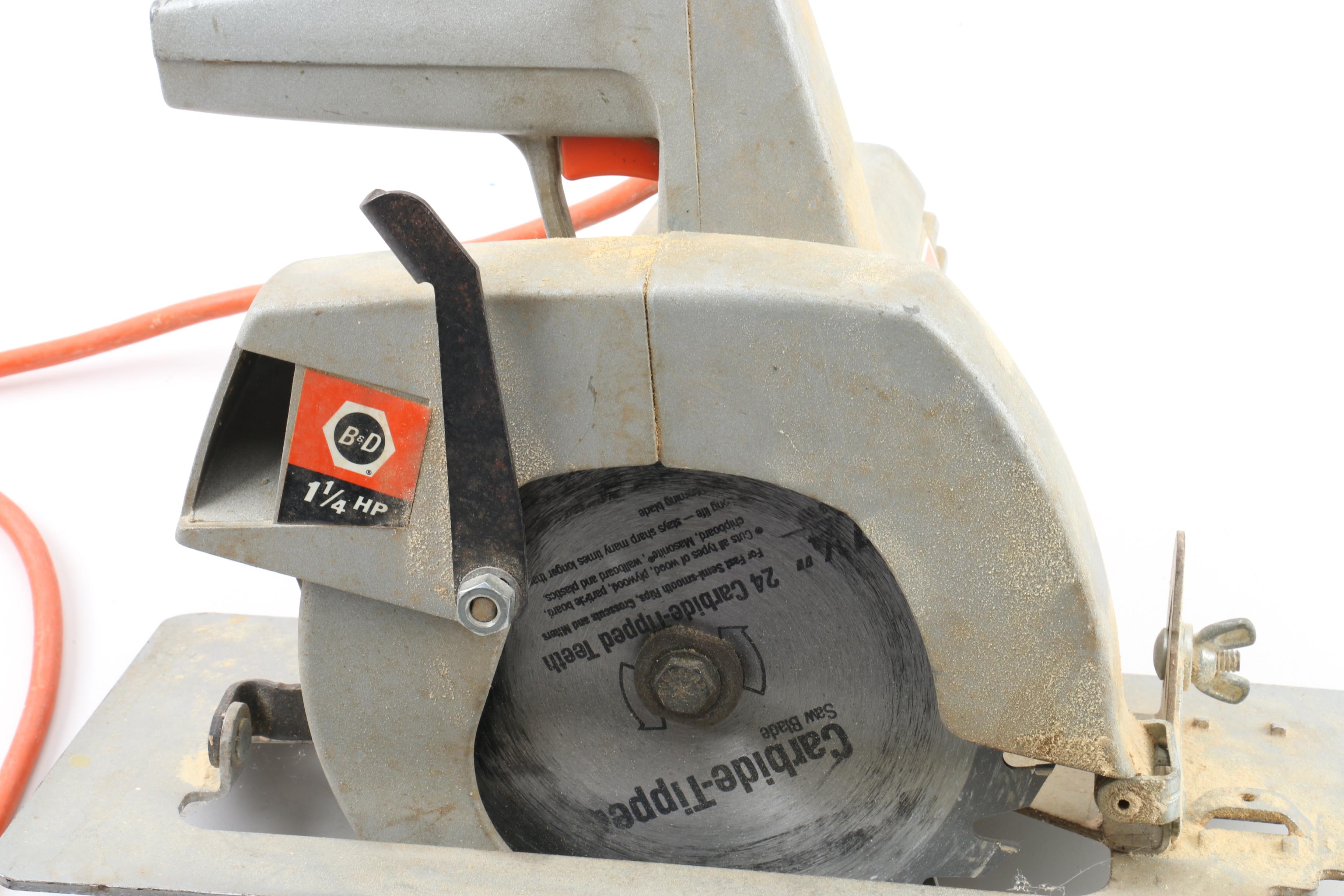 Black & Decker Jig Saw, Circular Saw and Craftsman Cordless Drill