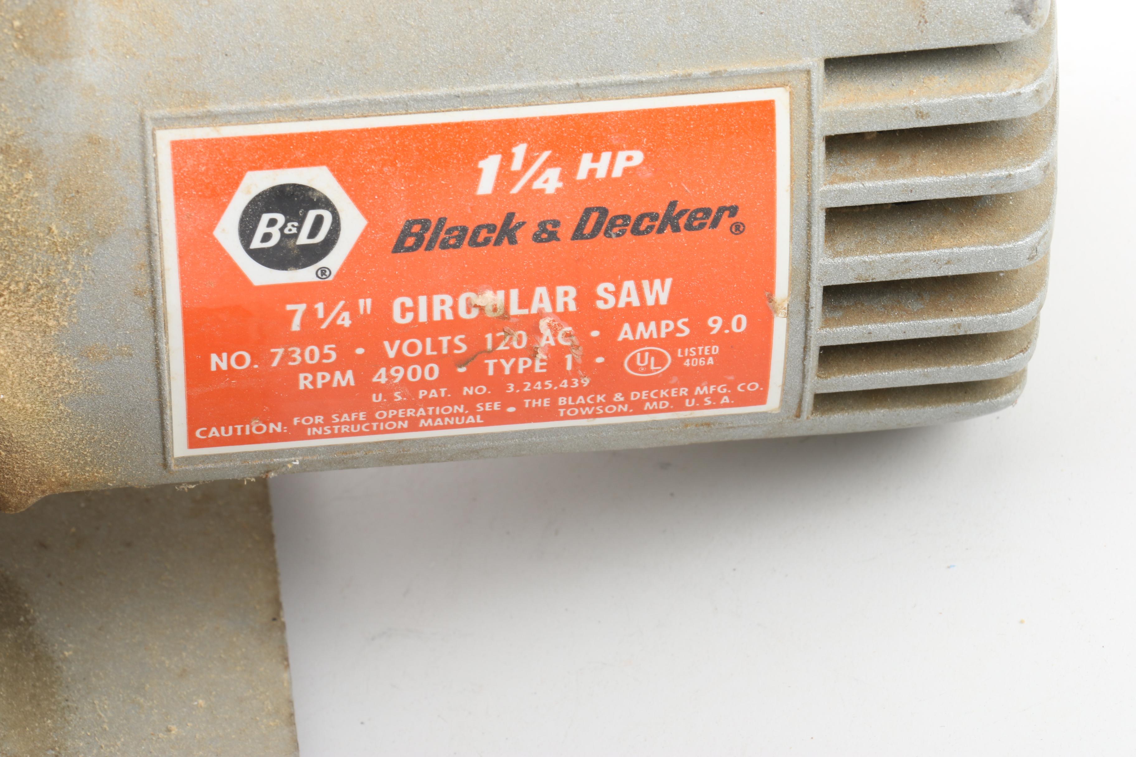 Black & Decker Jig Saw, Circular Saw and Craftsman Cordless Drill