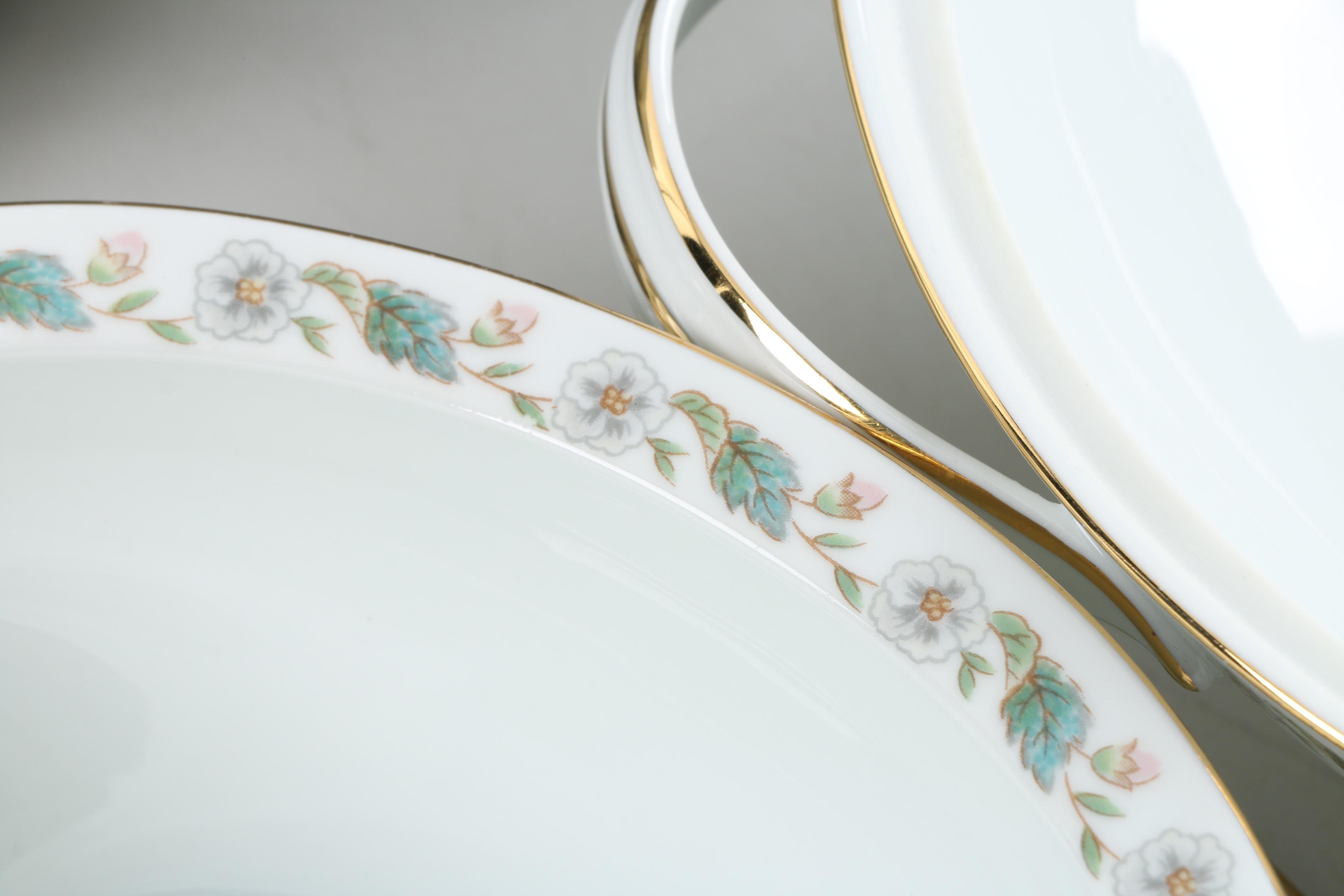 Noritake Nippon Toki Kaisha RC White Floral Tableware 1924-35