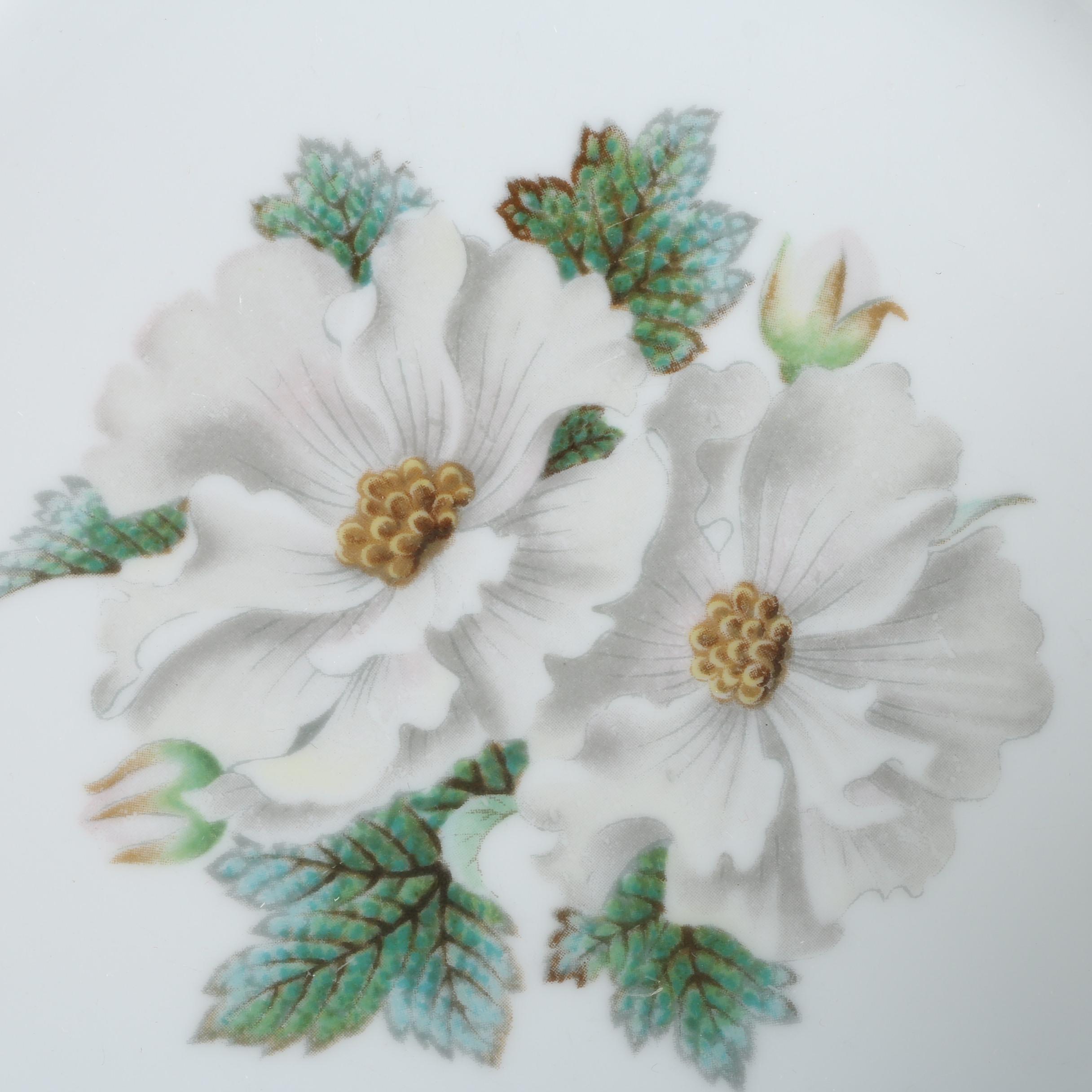 Noritake Nippon Toki Kaisha RC White Floral Tableware 1924-35