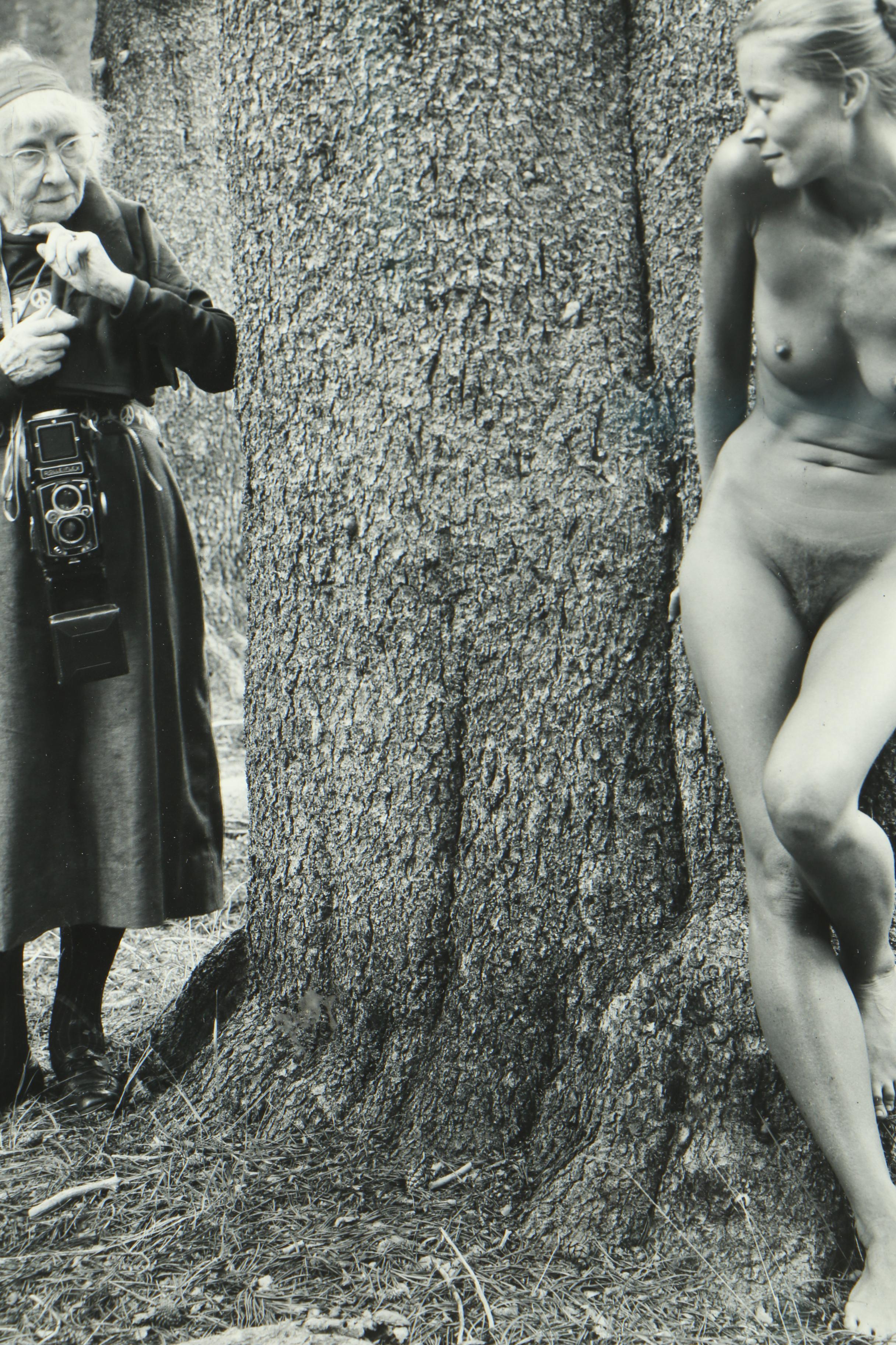 Judy Dater Gelatin Silver Print Photograph "Imogen and Twinka at Yosemite"