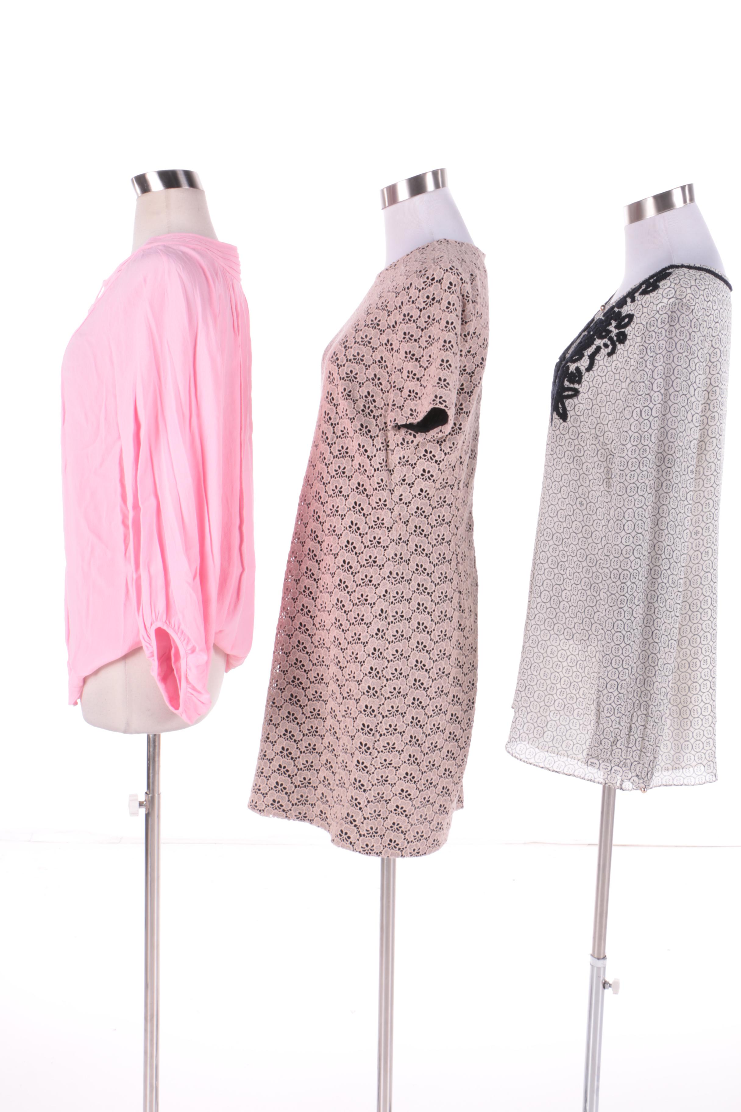 Diane von Furstenberg  and Tory Burch Tops and Dress