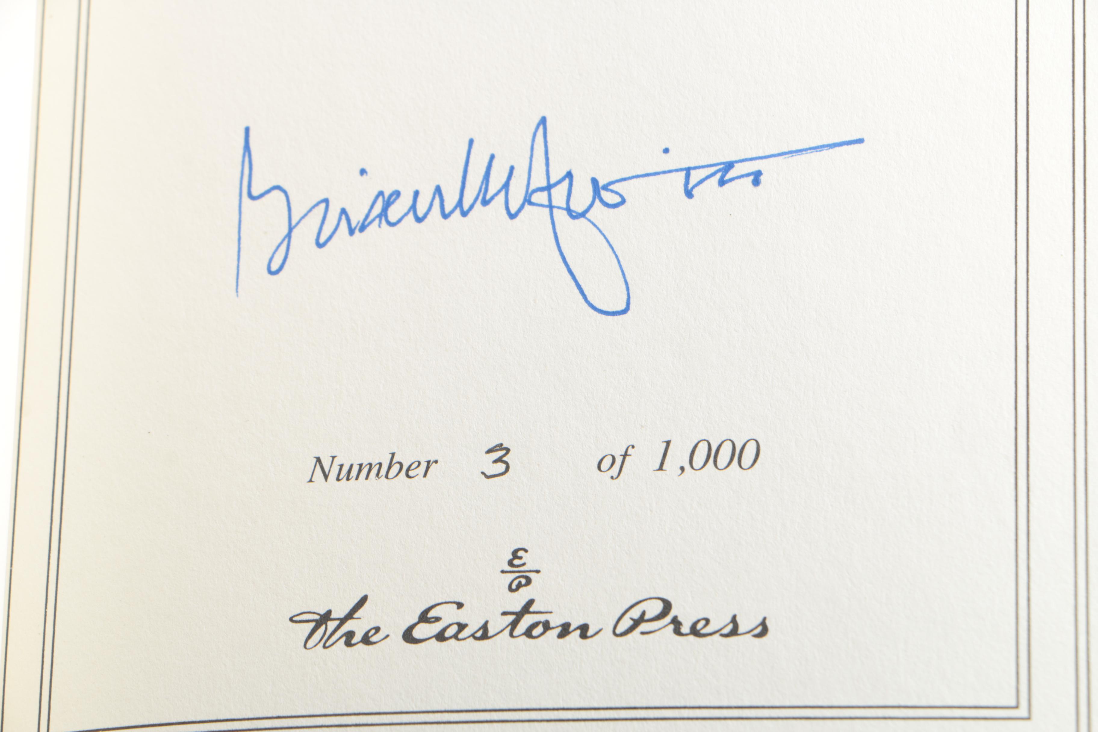 Easton Press Signed Leather Bound Books with "The Last Centurion" by John Ringo