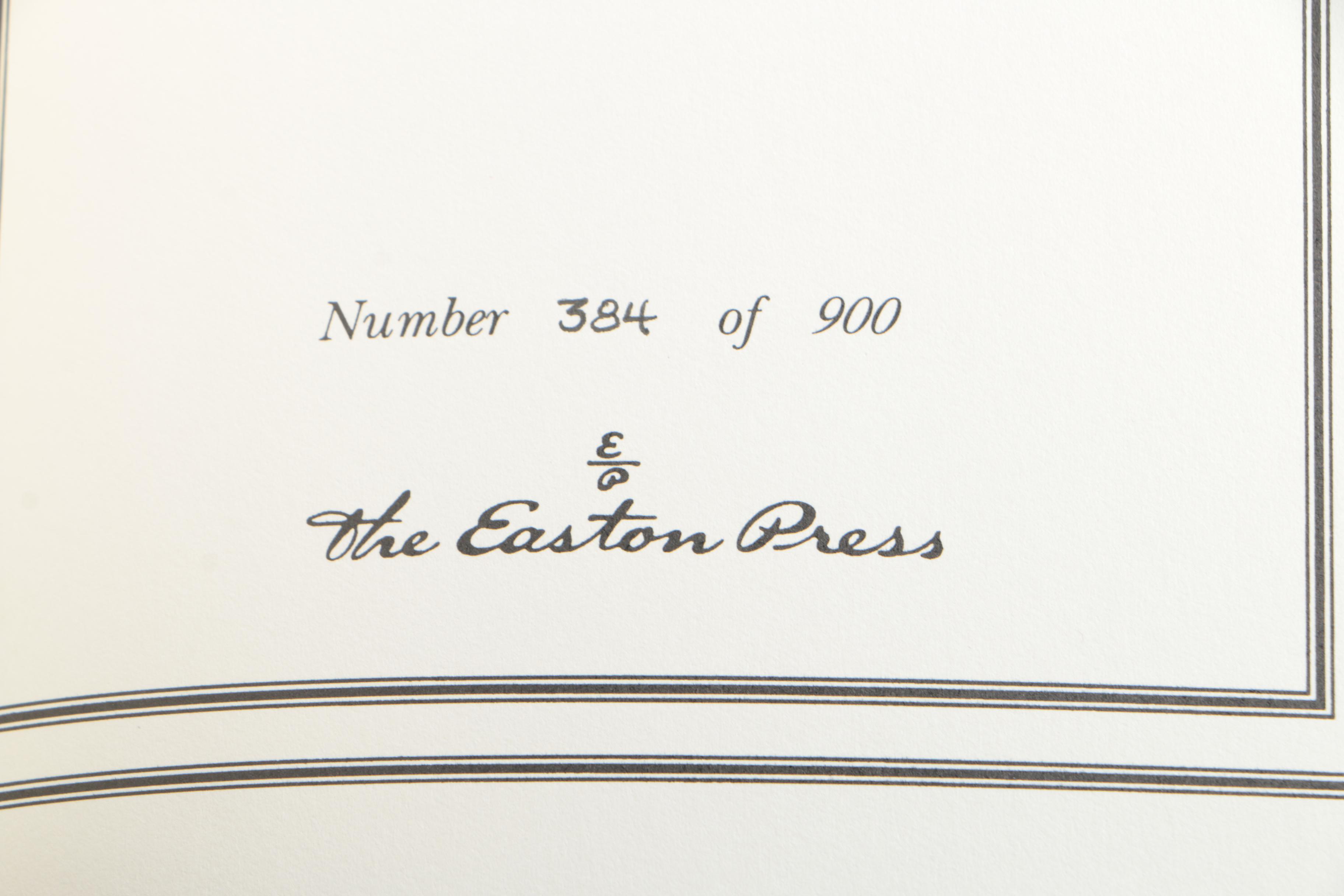 Easton Press Signed Leather Bound Books with "The Last Centurion" by John Ringo