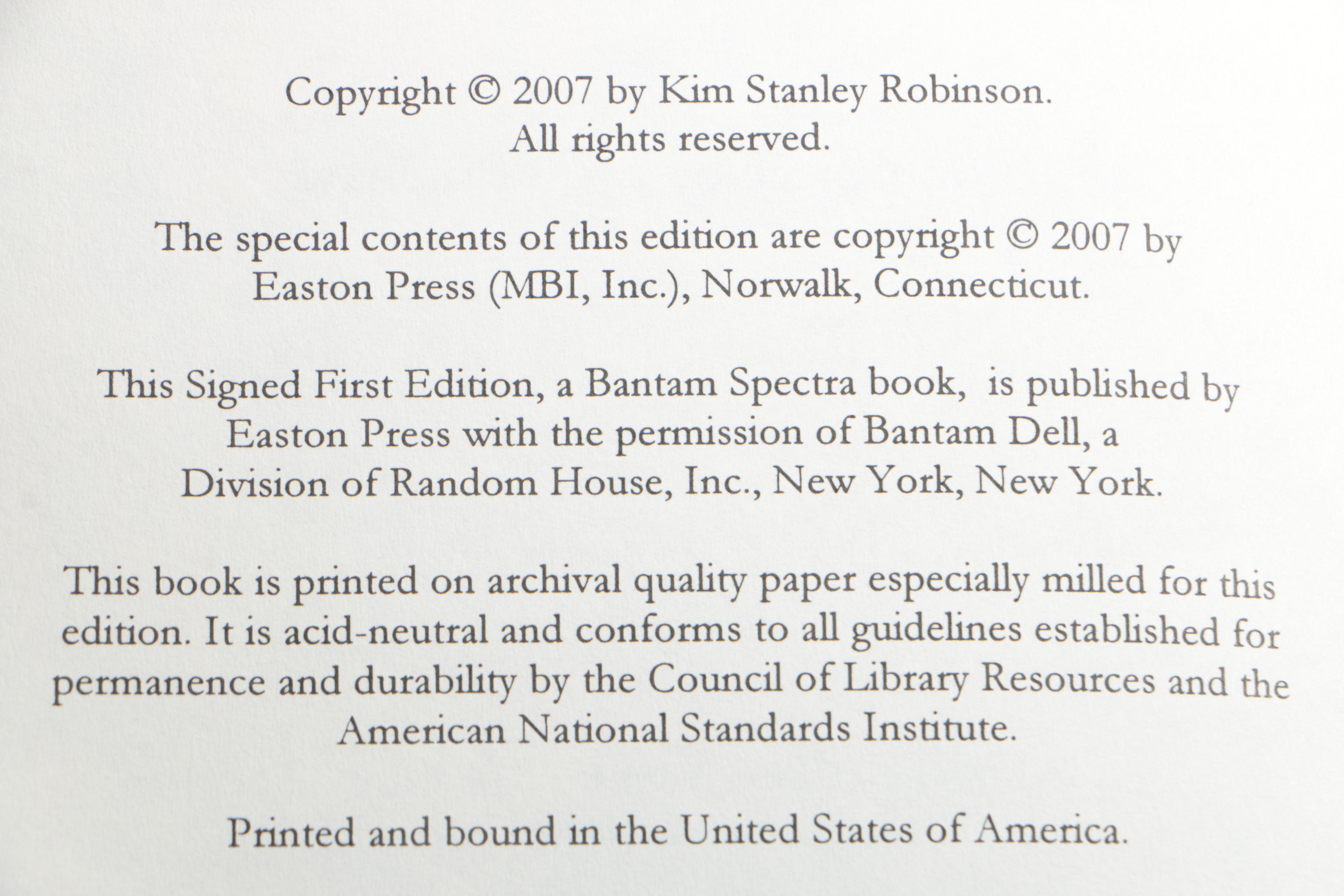 Easton Press Signed Leather Bound Books with "The Last Centurion" by John Ringo