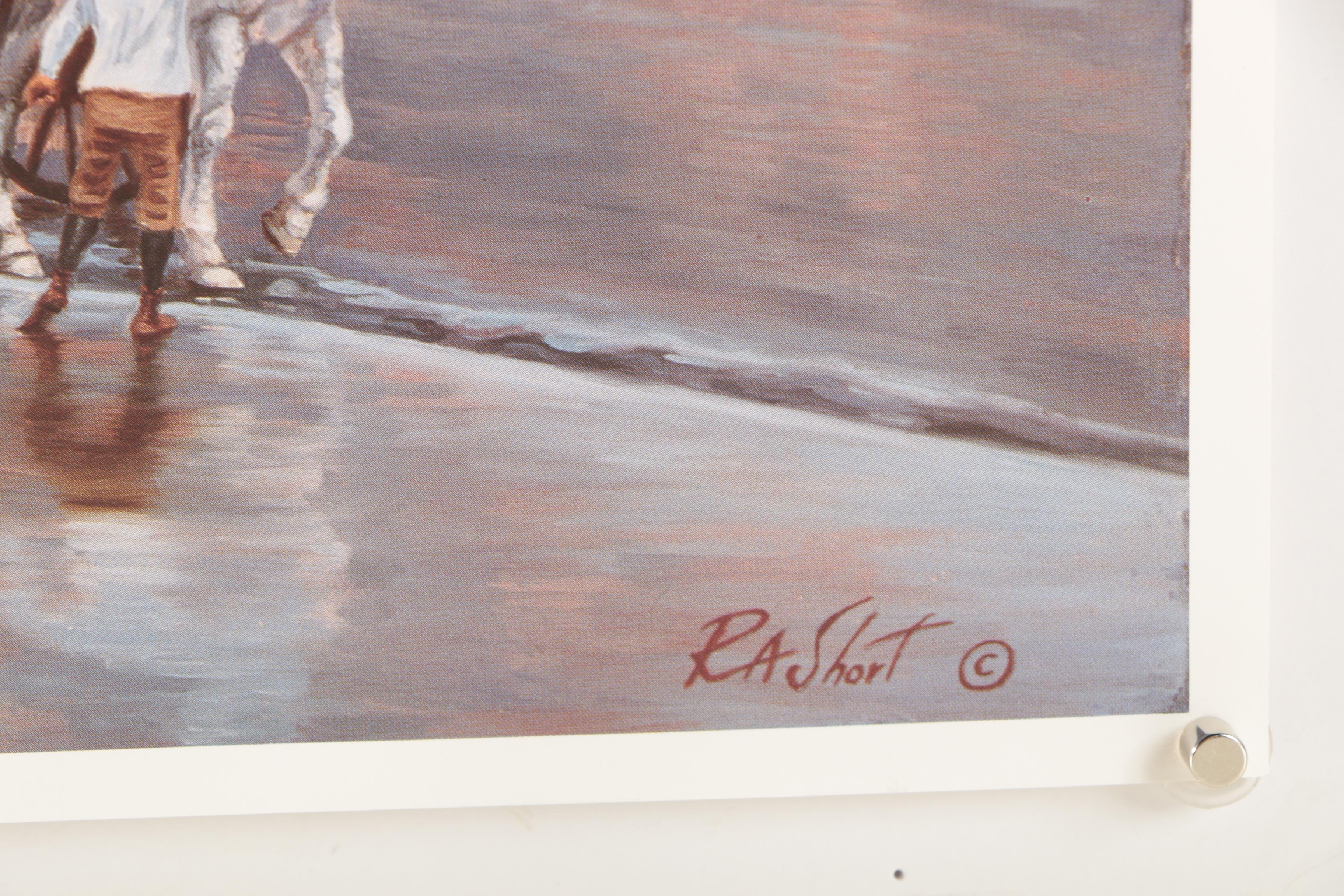 R.A. Short Limited Edition Offset Lithograph Print of Kansas City, Missouri