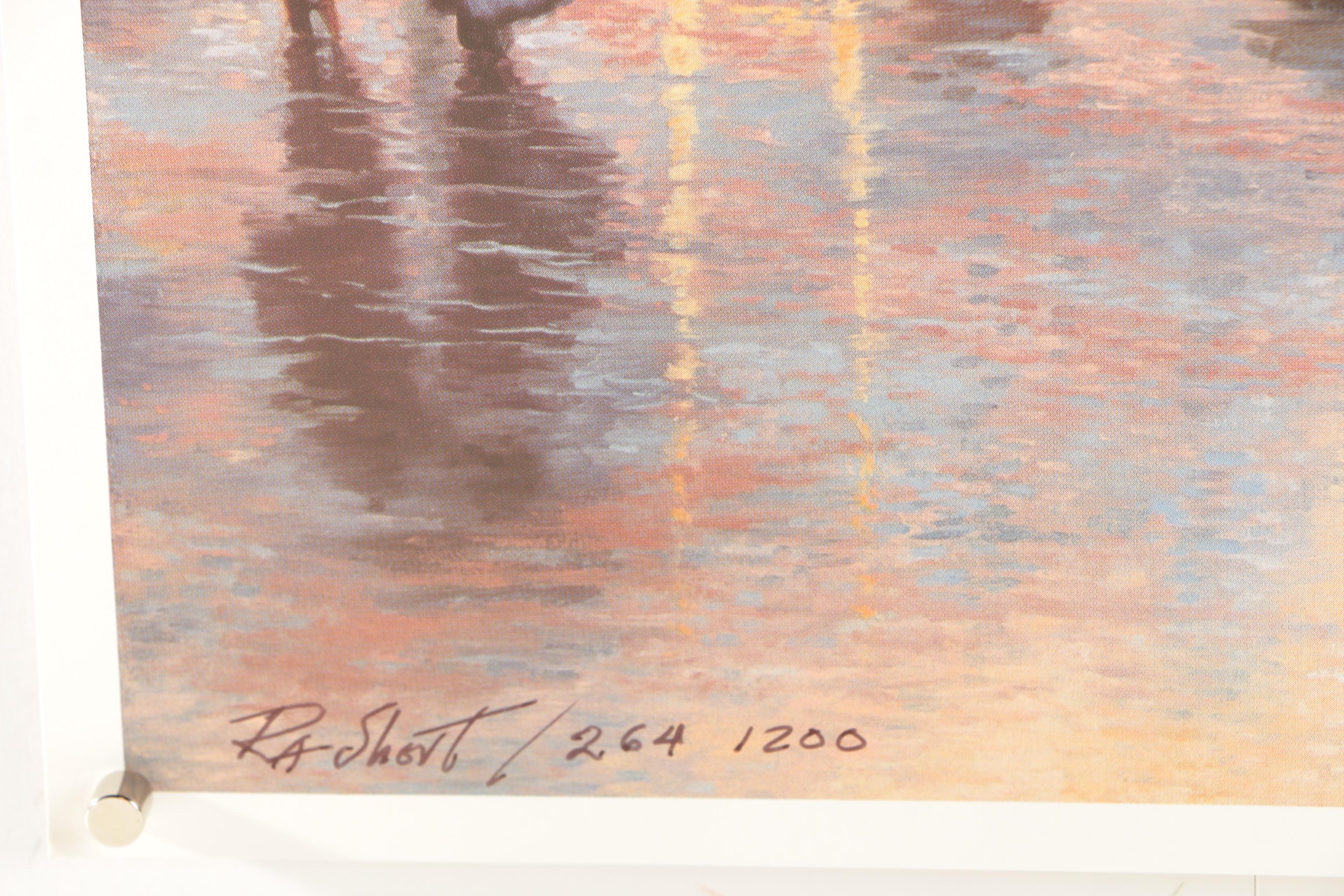 R.A. Short Limited Edition Offset Lithograph Print of Kansas City, Missouri