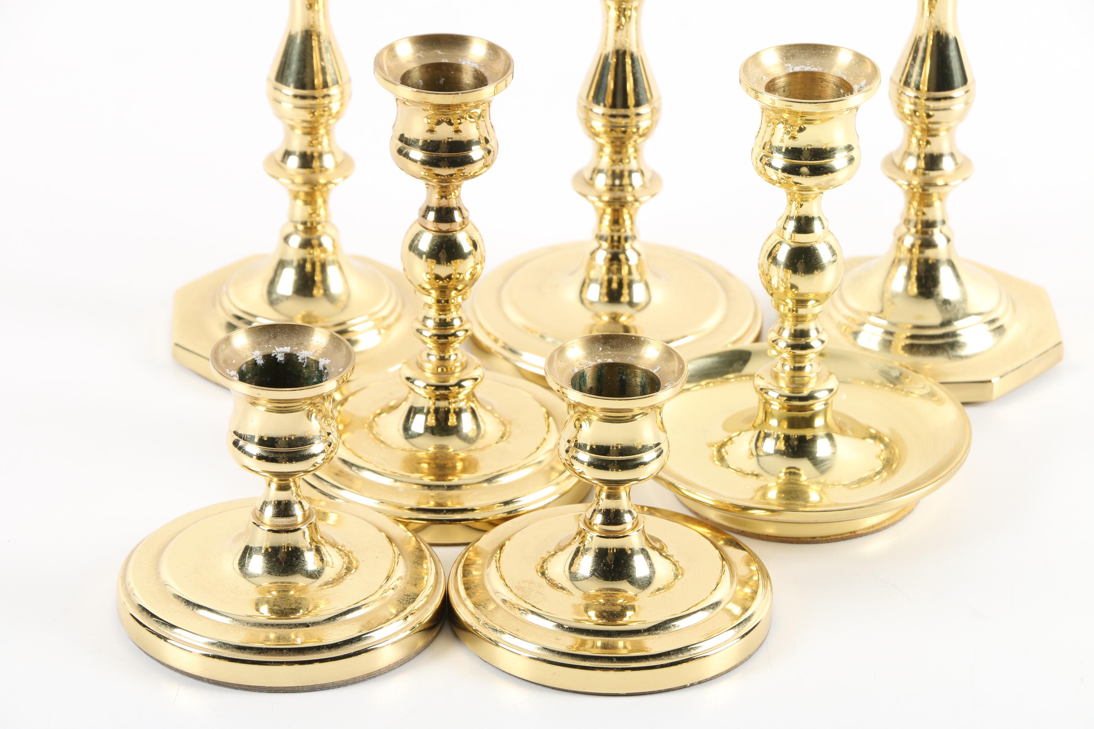 Baldwin Brass Candlesticks and Sconces