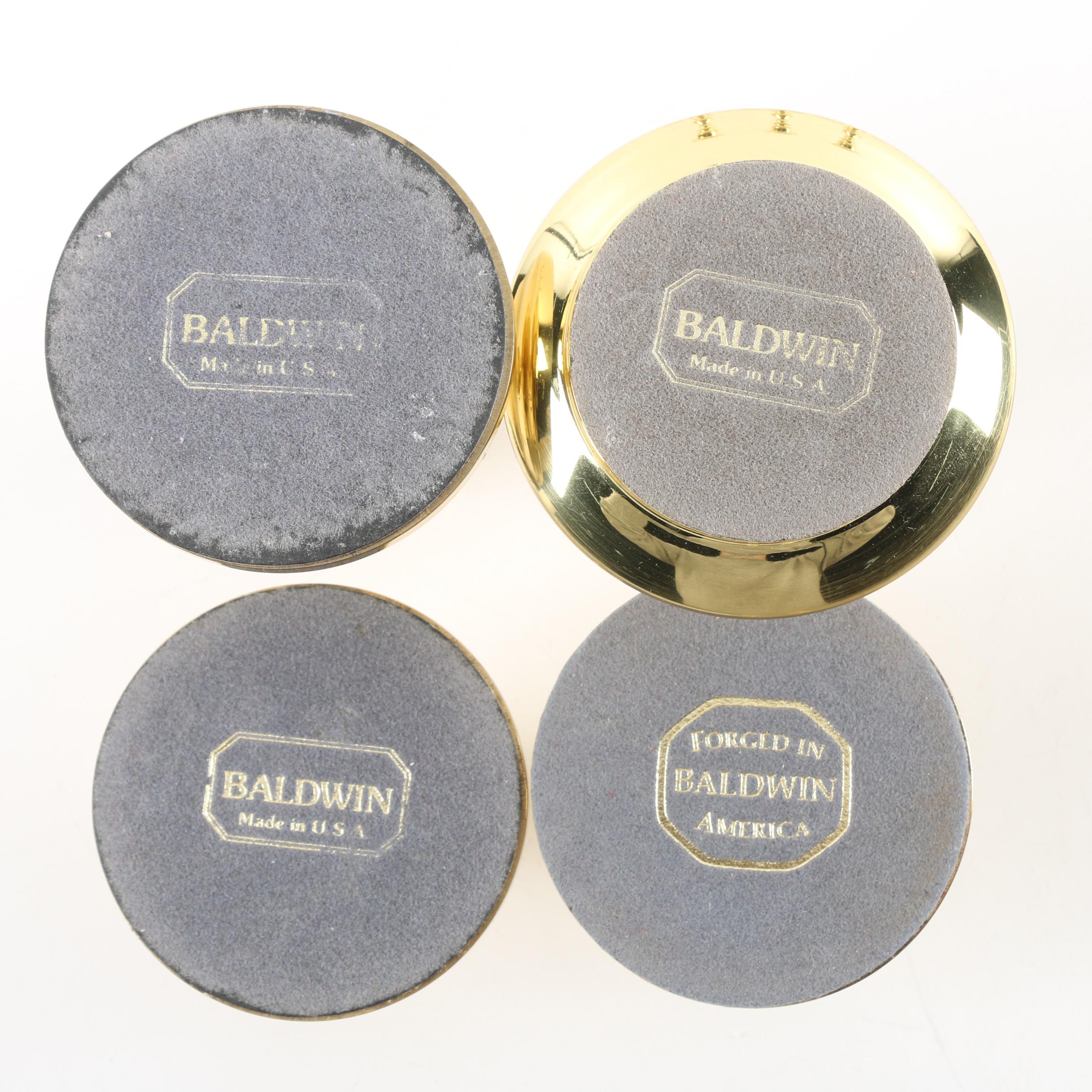 Baldwin Brass Candlesticks and Sconces