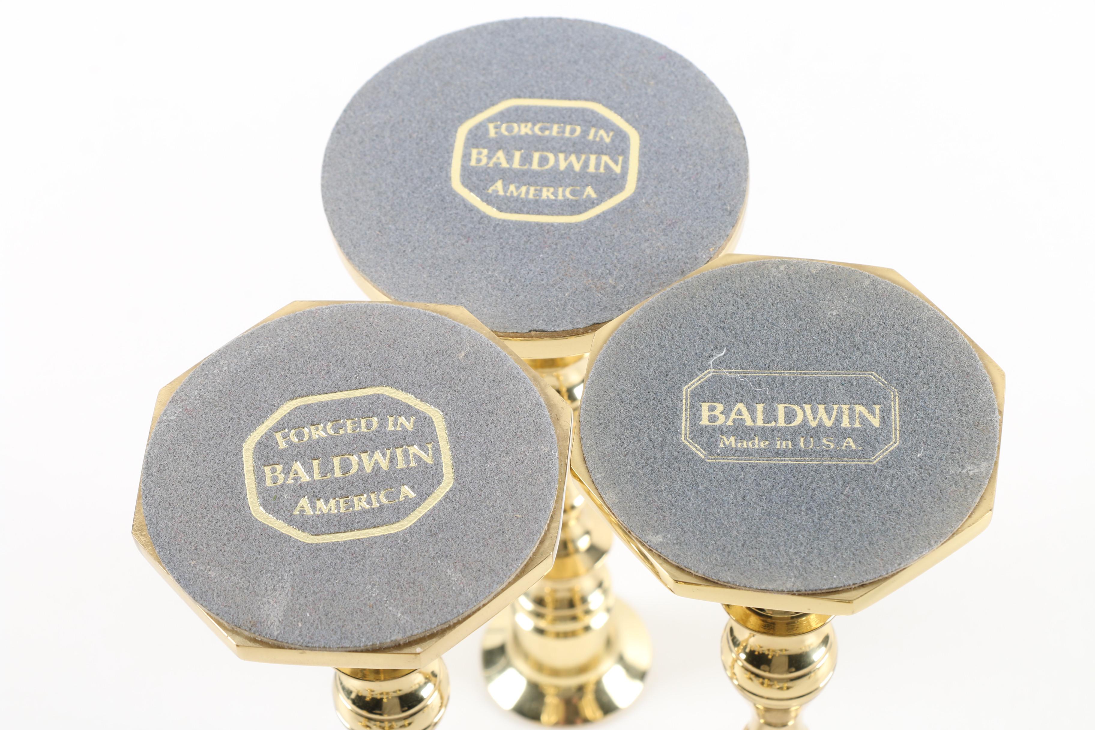 Baldwin Brass Candlesticks and Sconces