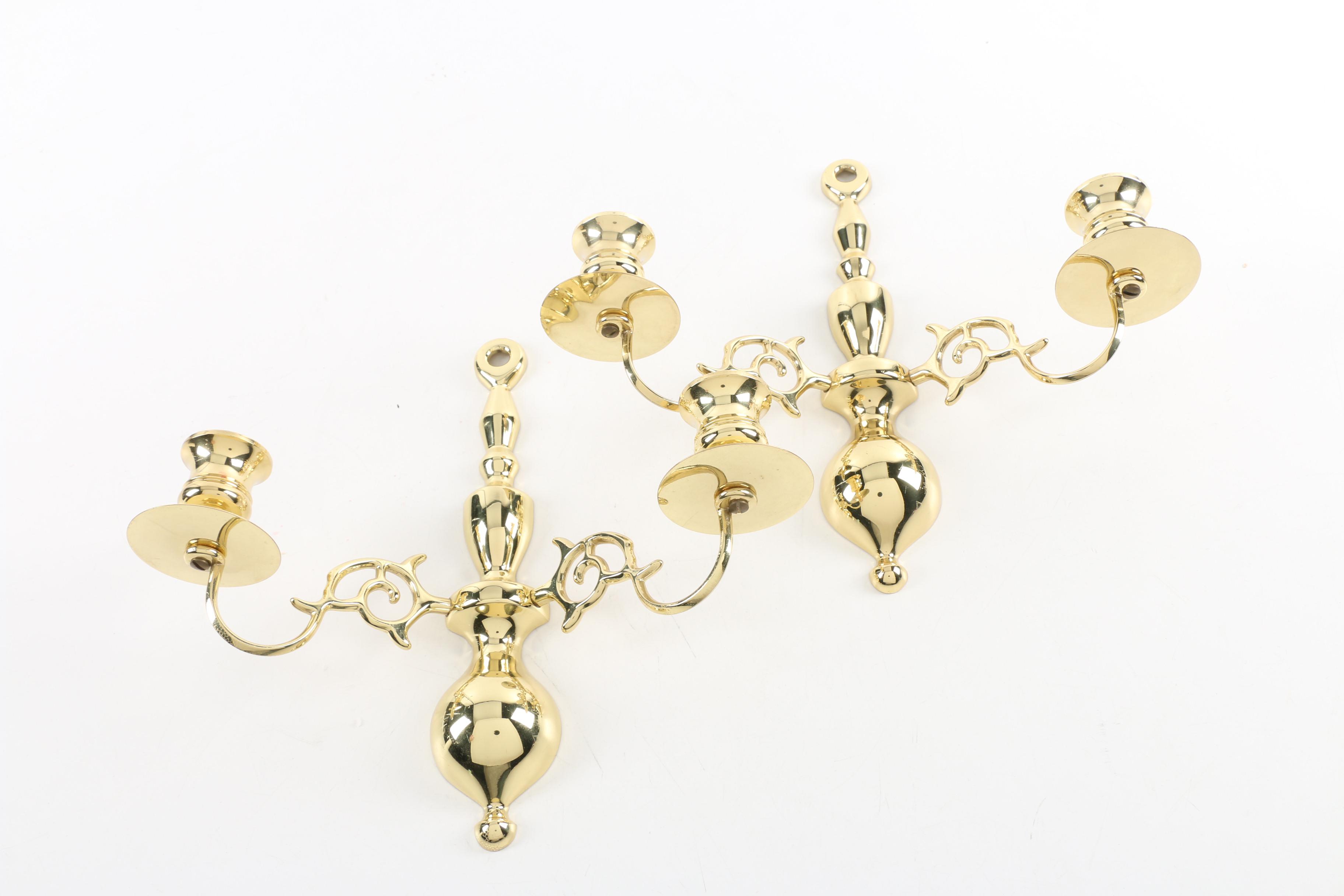 Baldwin Brass Candlesticks and Sconces