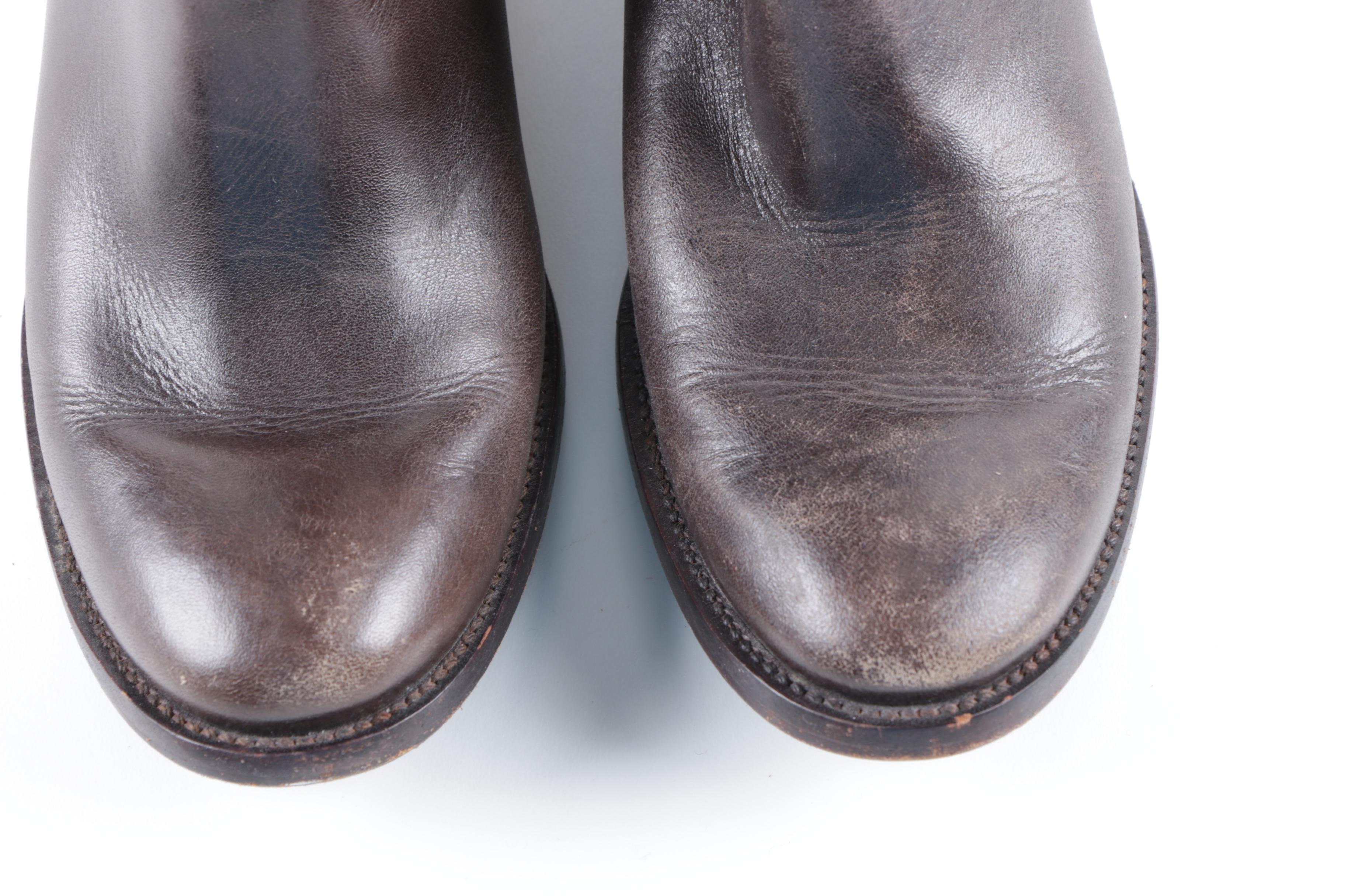 Women's Tory Burch Brown Leather Boots