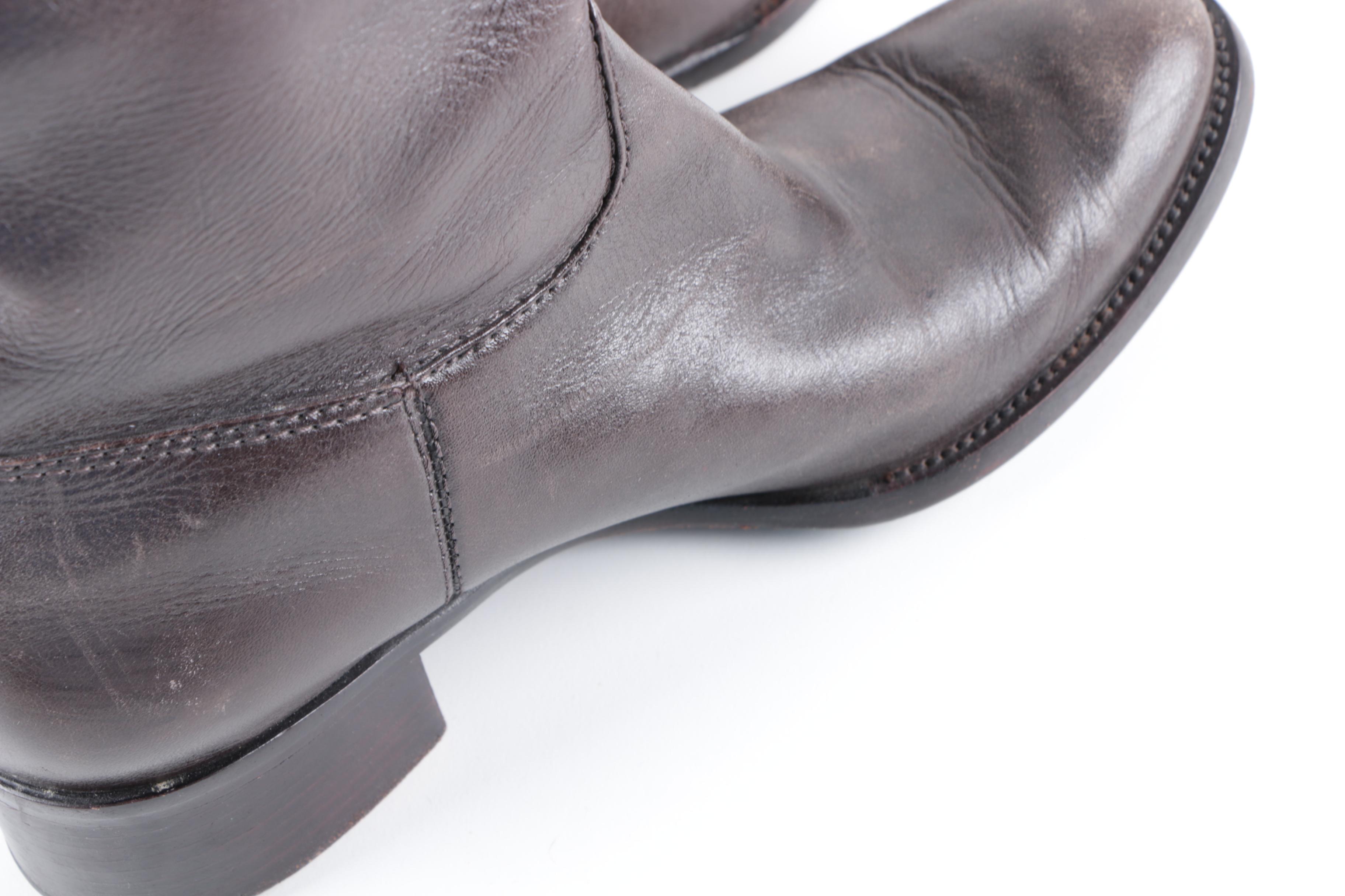 Women's Tory Burch Brown Leather Boots