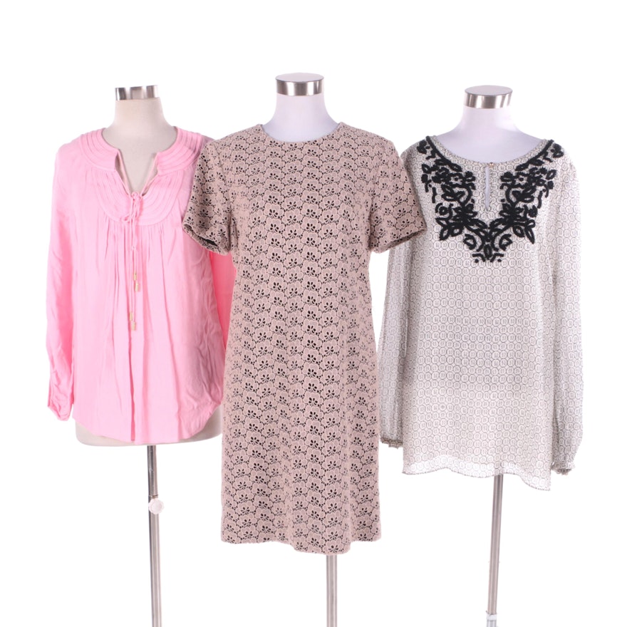 Diane von Furstenberg  and Tory Burch Tops and Dress