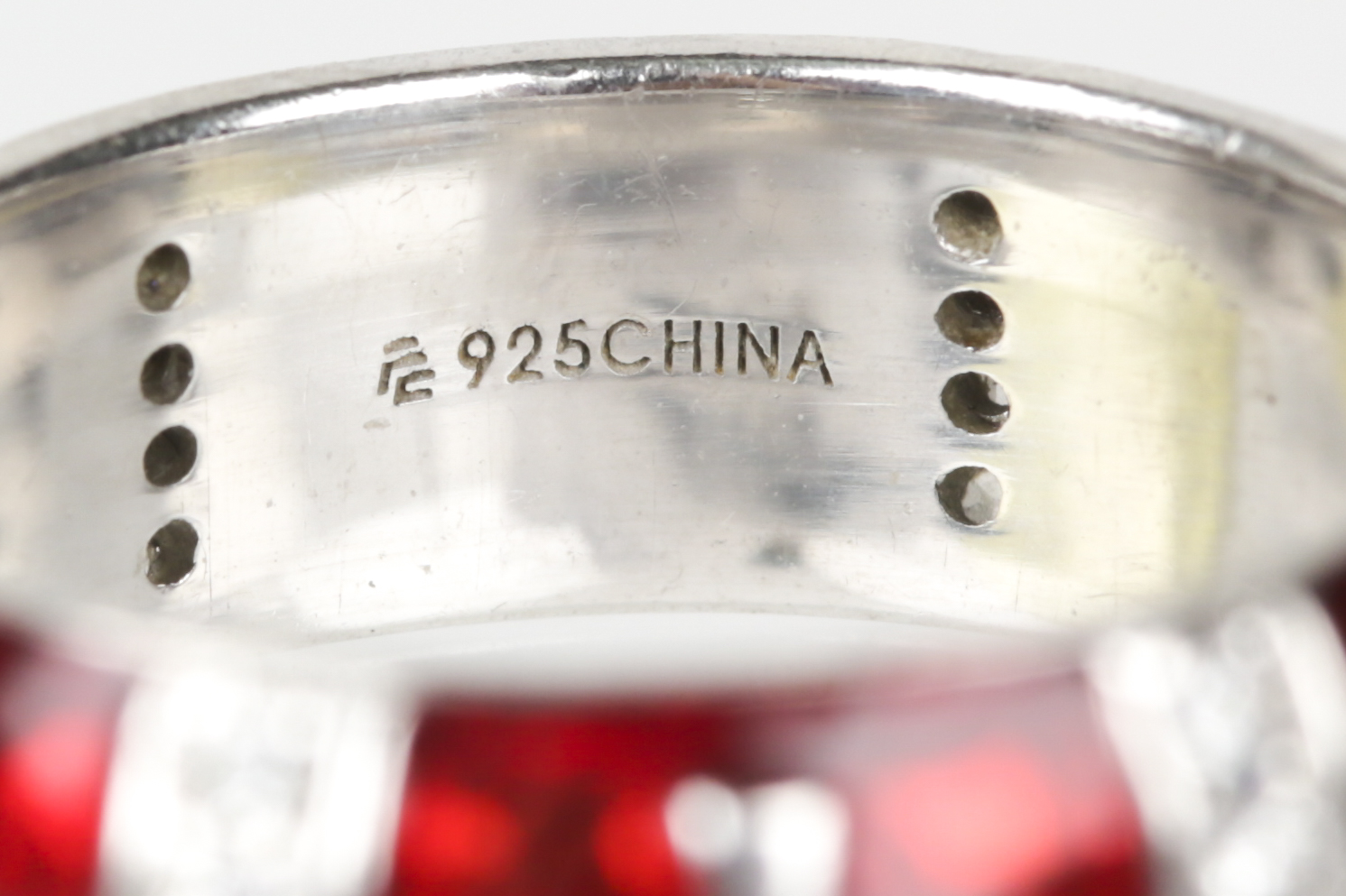 Sterling Silver Enameled Cubic Ziconia Jewelry