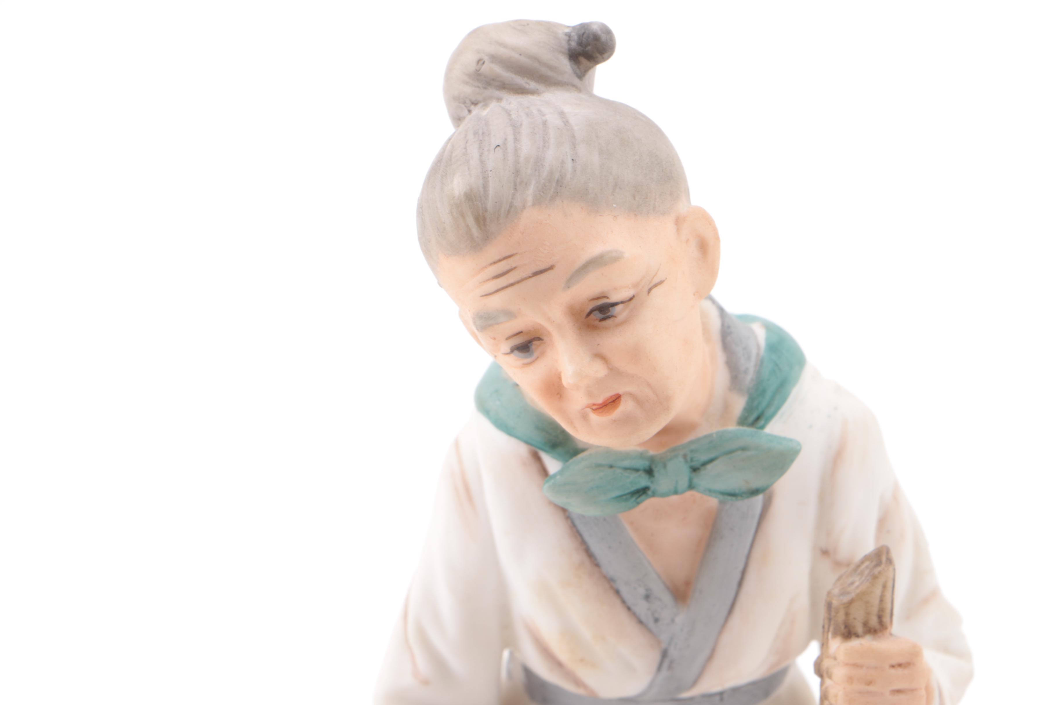 Asian Inspired Porcelain Figurines