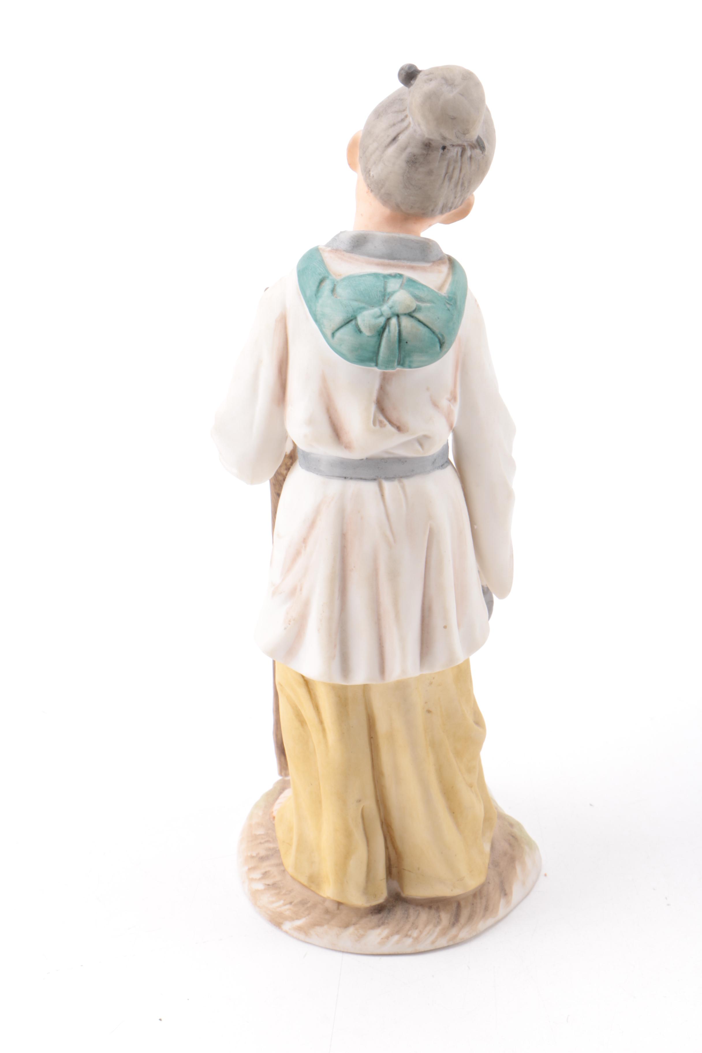 Asian Inspired Porcelain Figurines