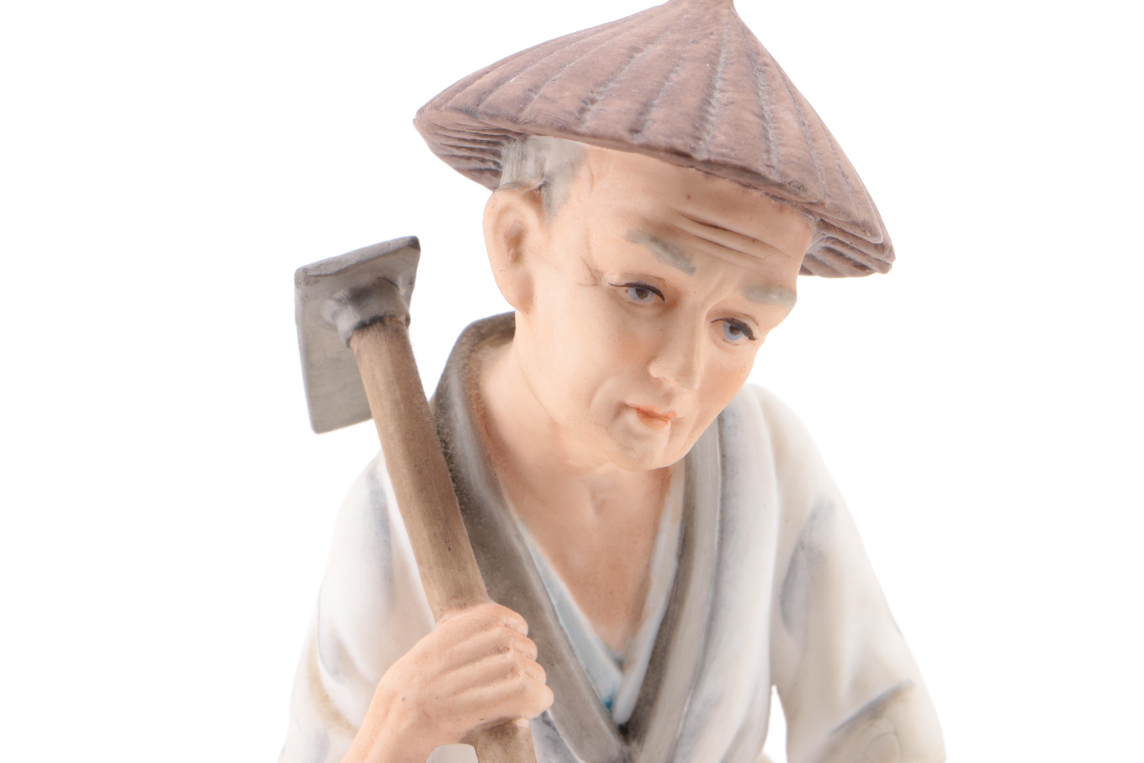 Asian Inspired Porcelain Figurines