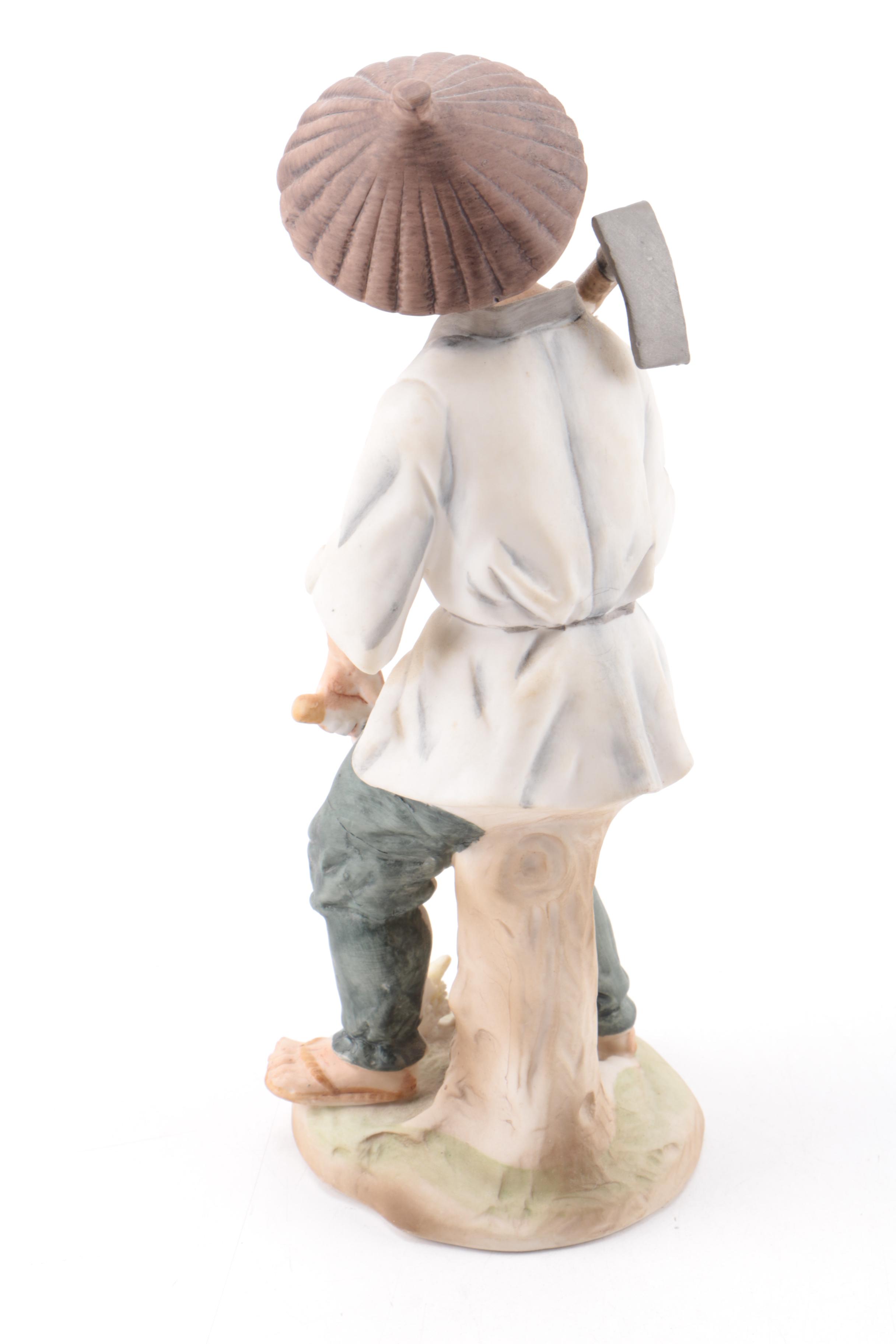 Asian Inspired Porcelain Figurines