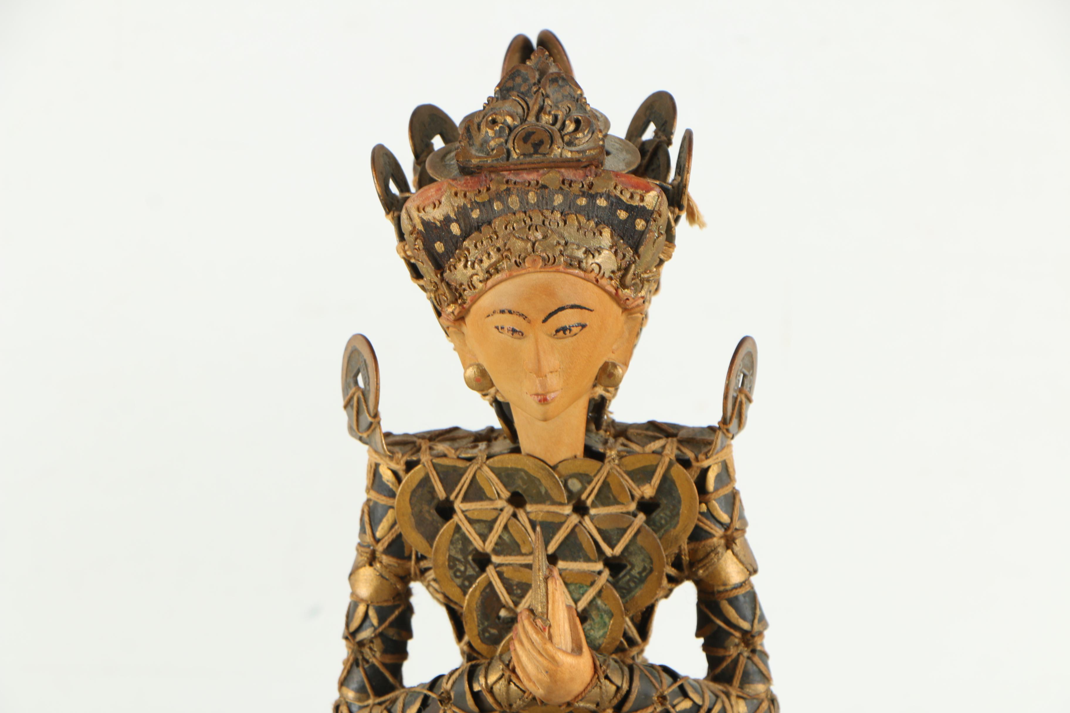 Balinese Kepeng Coin Statues
