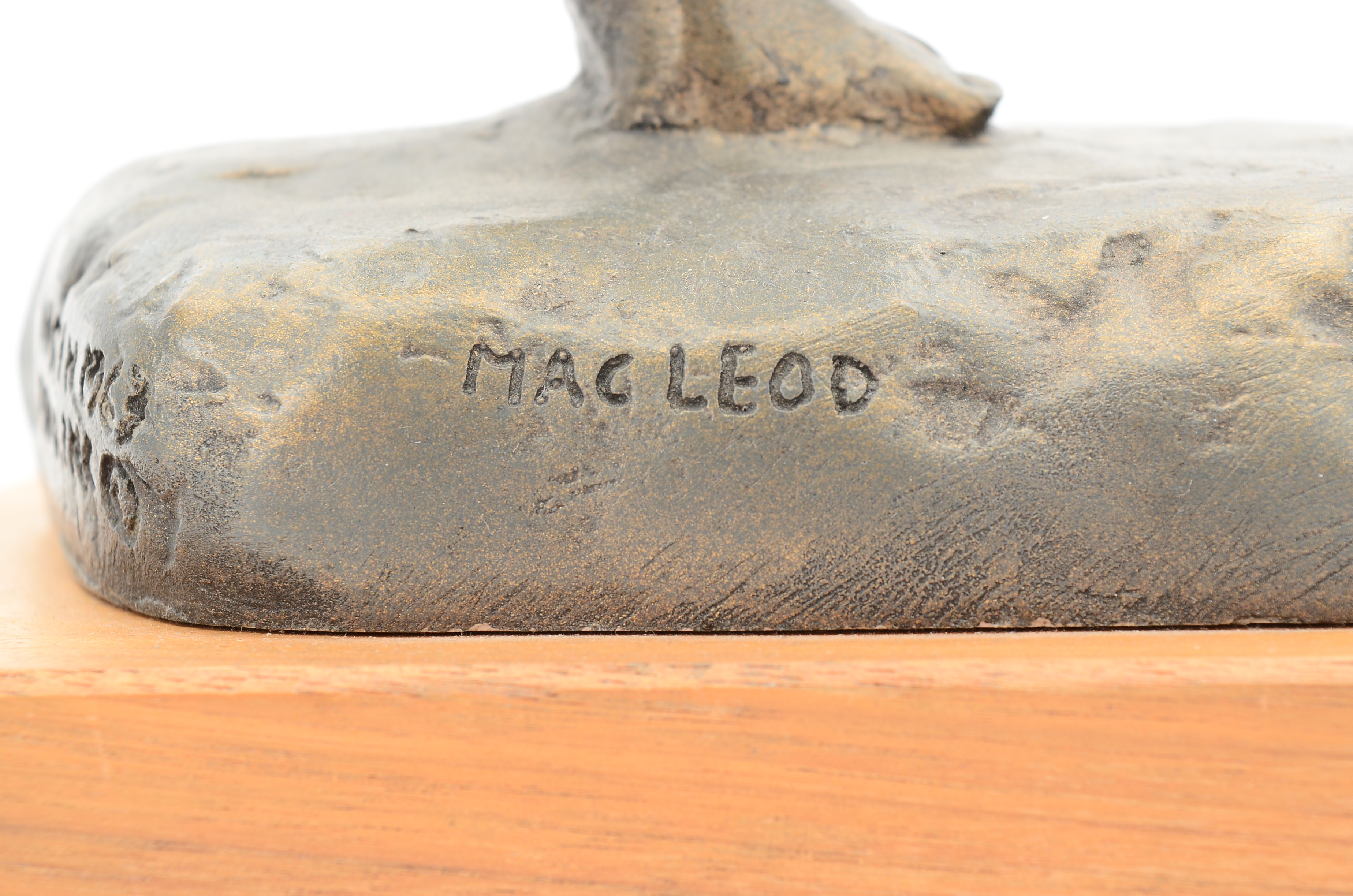 Austin Prod. Inc. Bronze Finish Nude Female Figural Statue