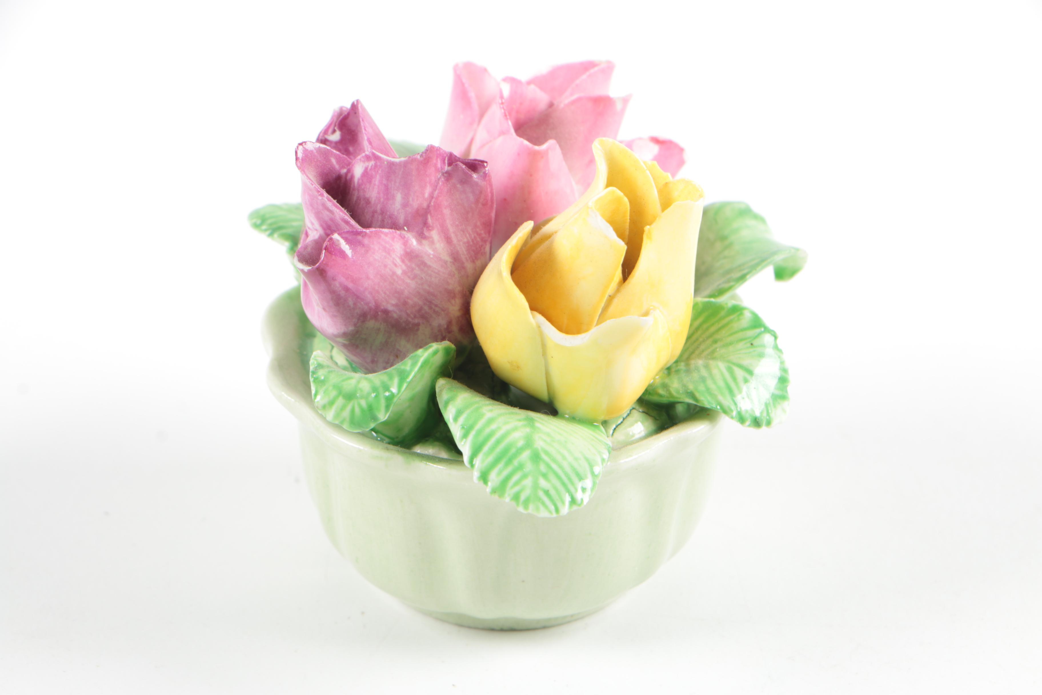 Coalport Bone China Flower Figurine