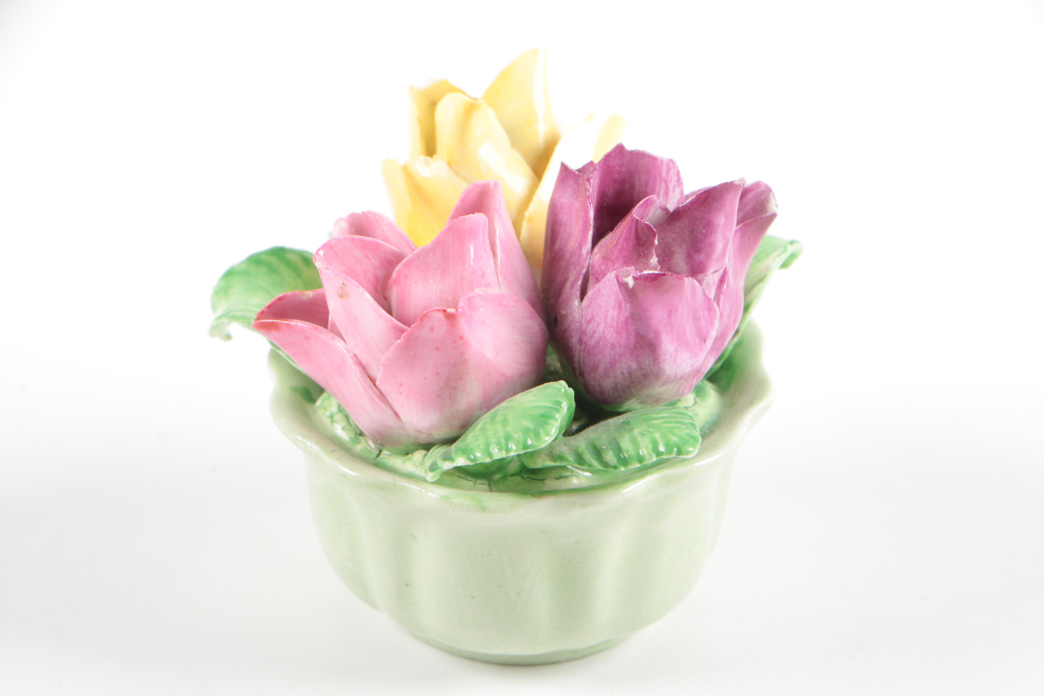 Coalport Bone China Flower Figurine