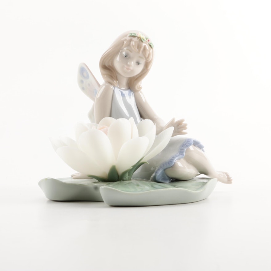Lladro "Lilypad Love" Porcelain Figurine
