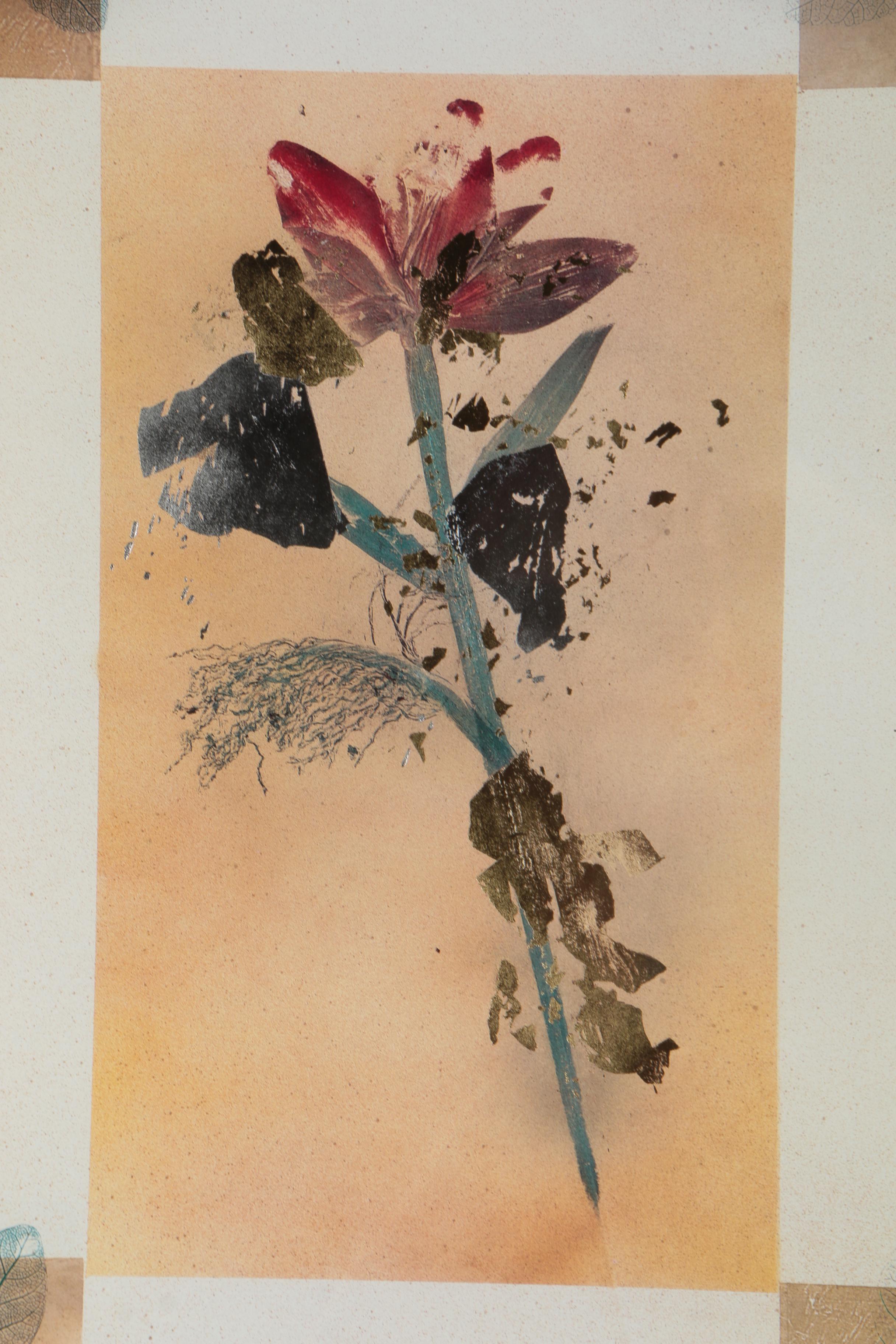 Offset Lithograph with Gold and Silver Metal Foil