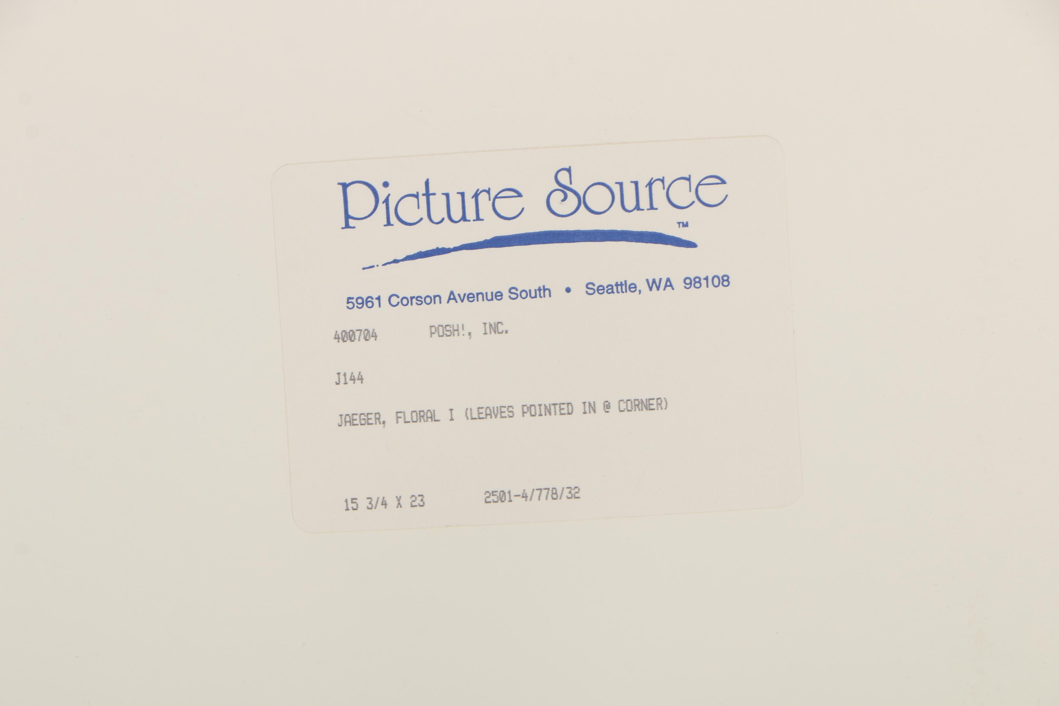 Offset Lithograph with Gold and Silver Metal Foil