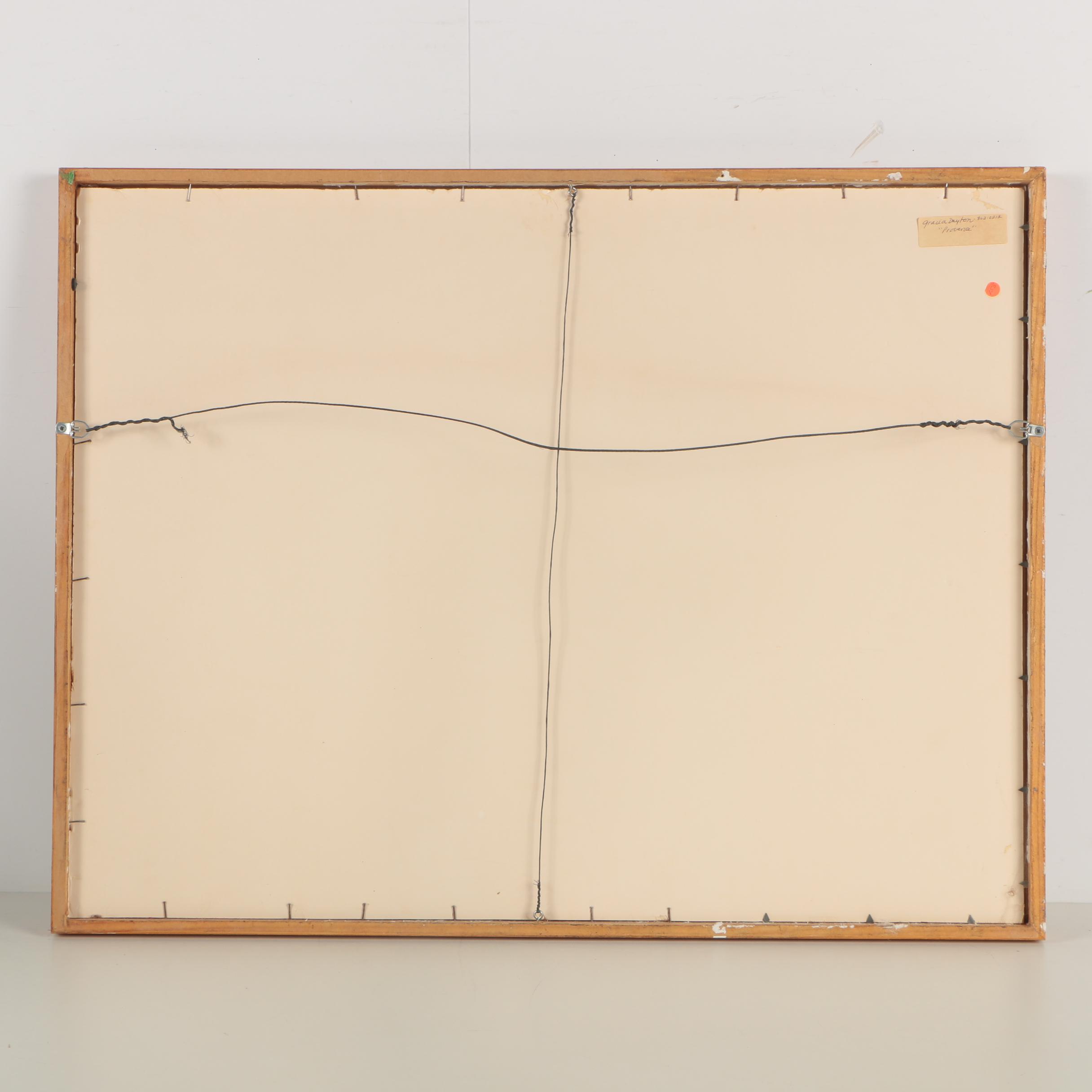 Gracia Dayton Mixed Media Painting "Provence"