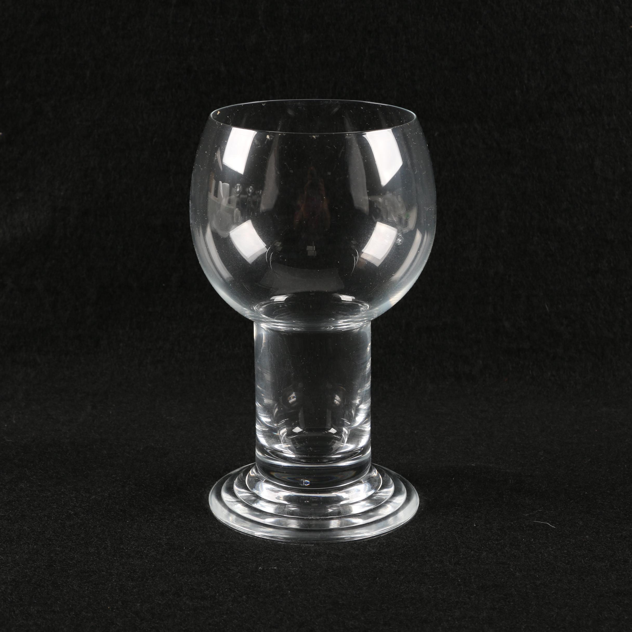 Duralex Nesting Wave Bowls with Pottery Barn Chianti Tumblers