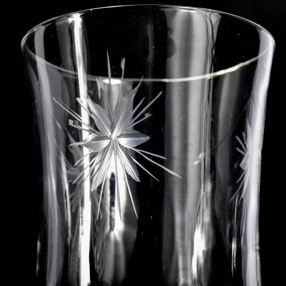 Tiffin-Franciscan "Six Point Star" Stemmed Glasses