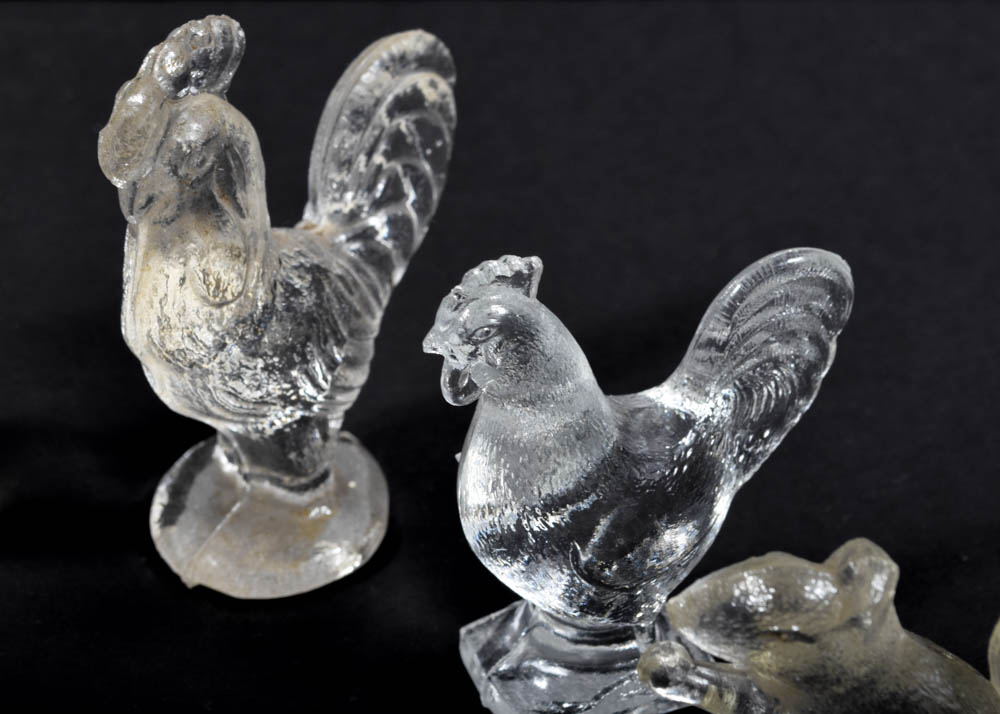 Vintage Miniature Glass Animal Figurines