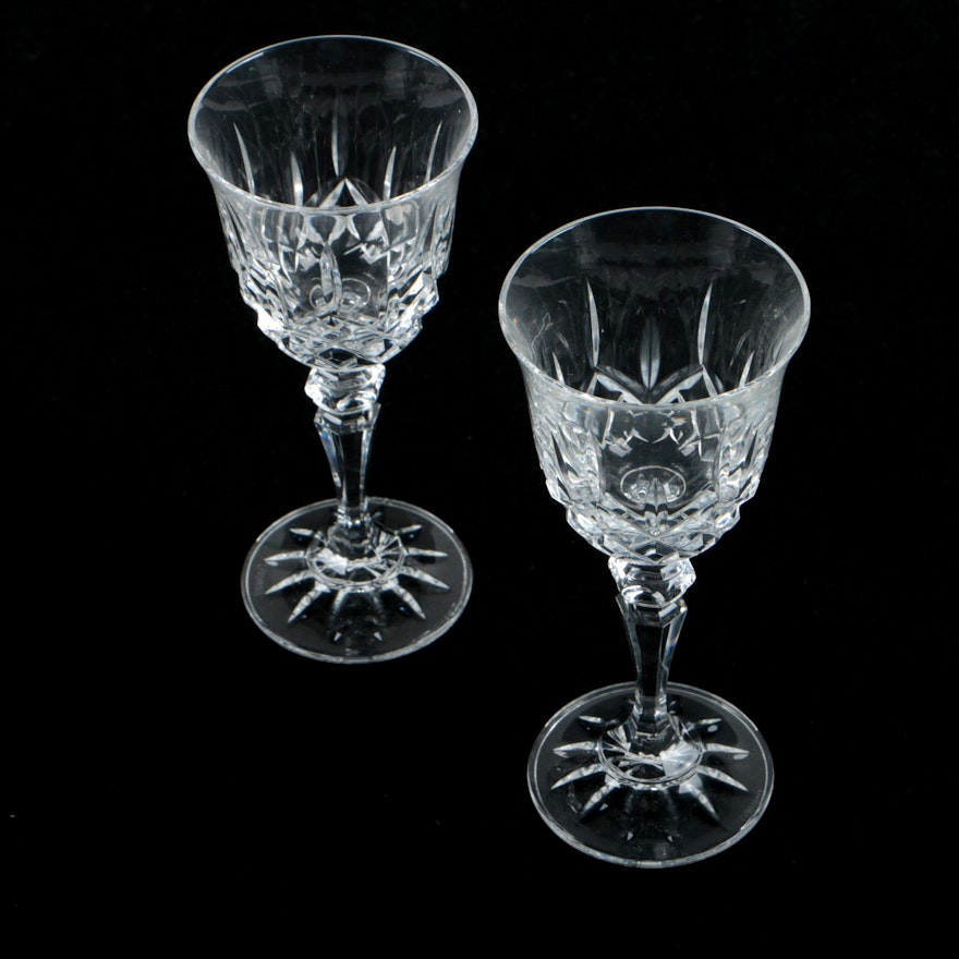 Galway "Longford" Irish Crystal Cordial Glasses