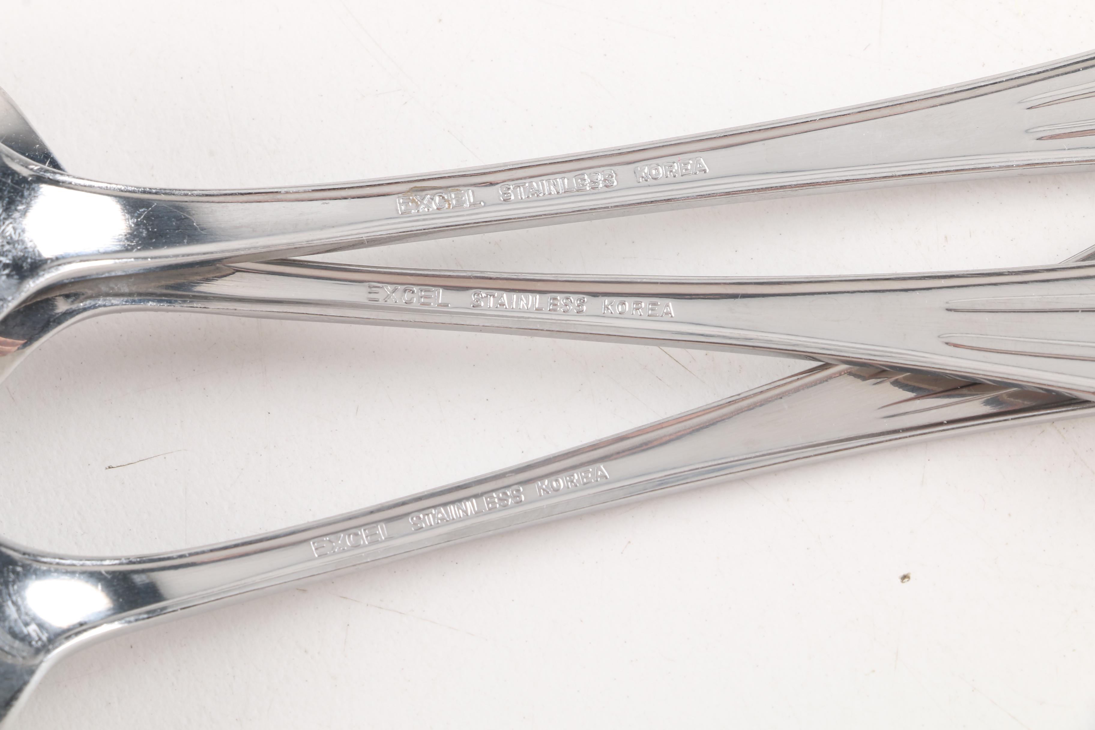 Excel Stainless Steel Flatware Set