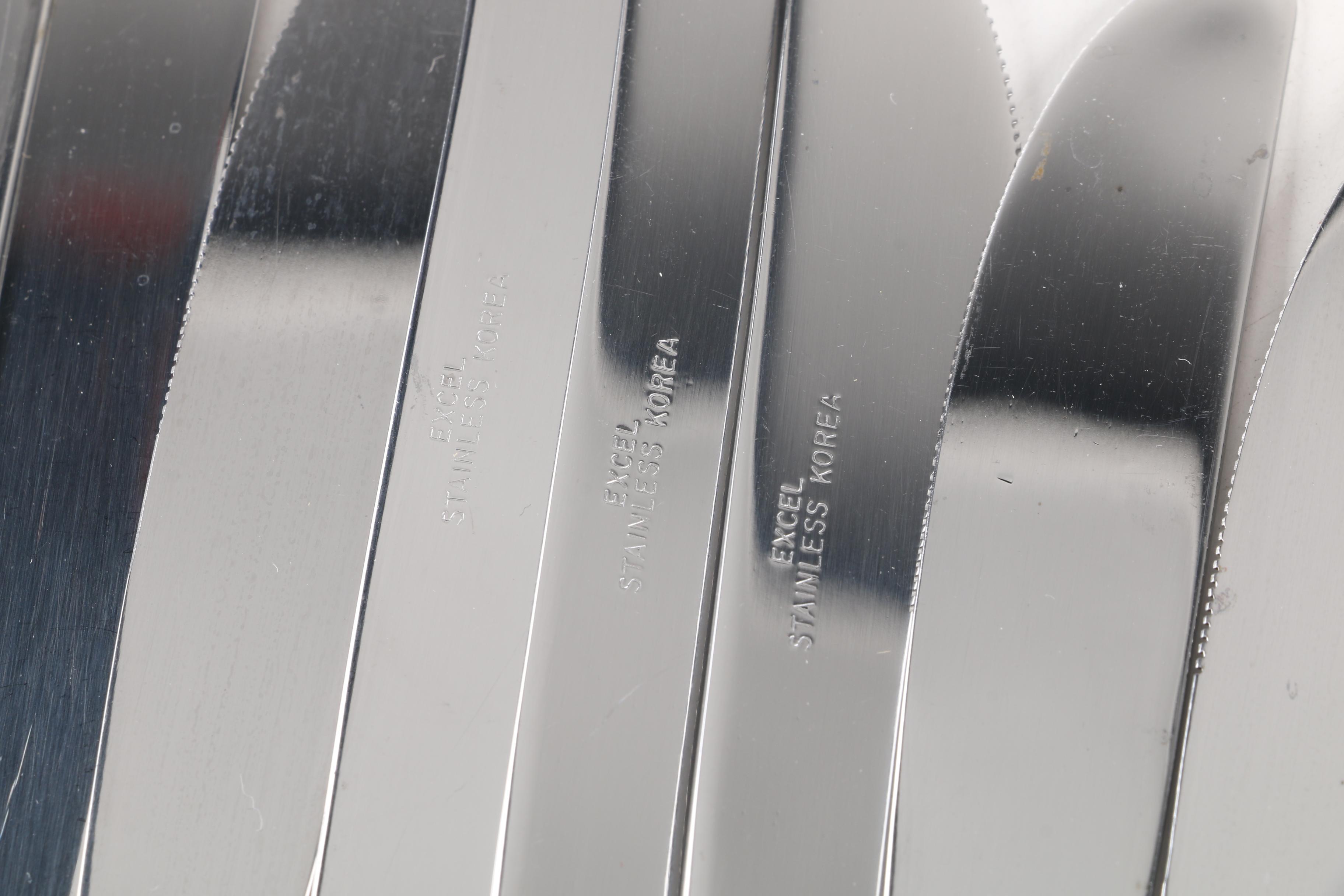 Excel Stainless Steel Flatware Set