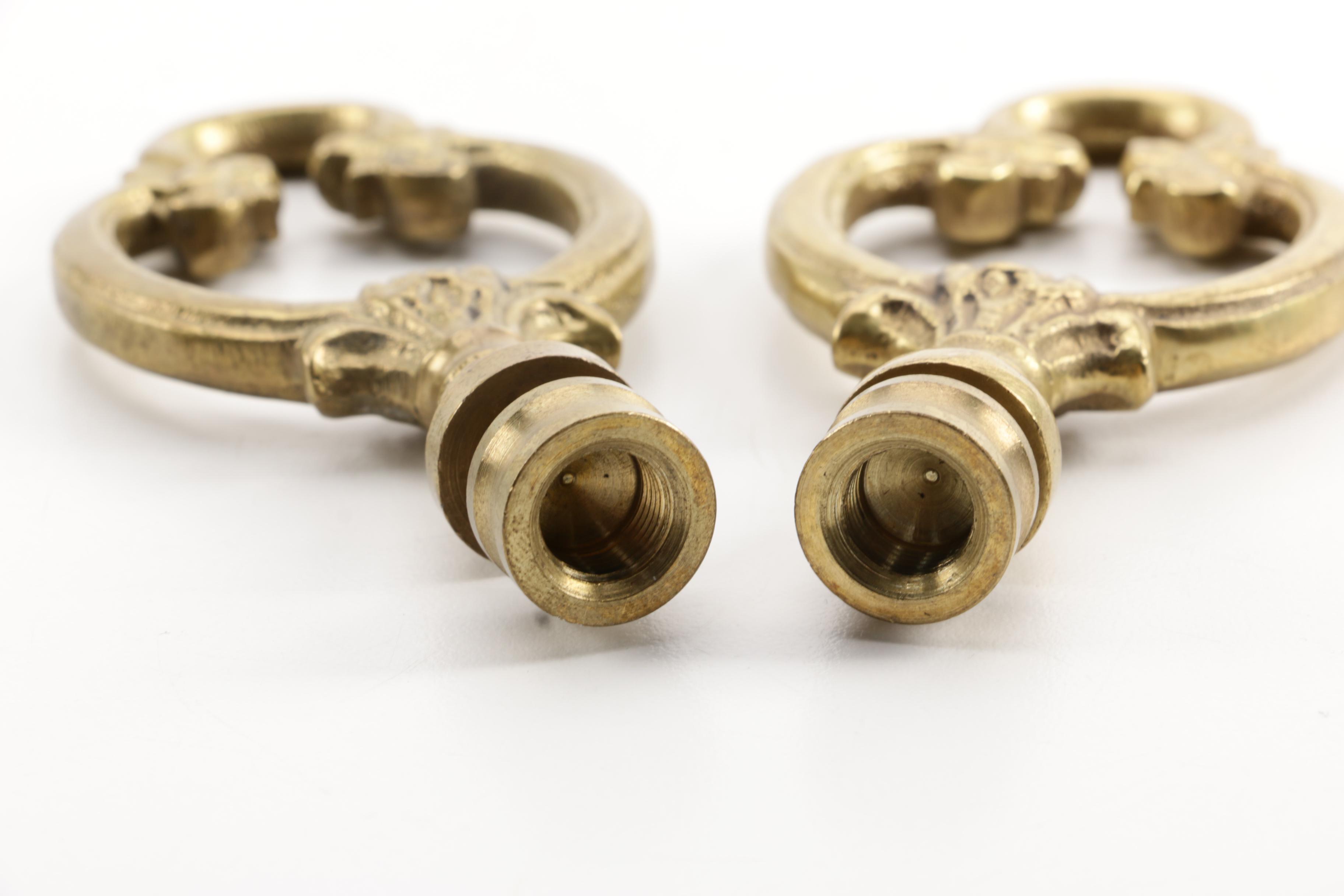 Chinese Cork Carving and Brass Pulls