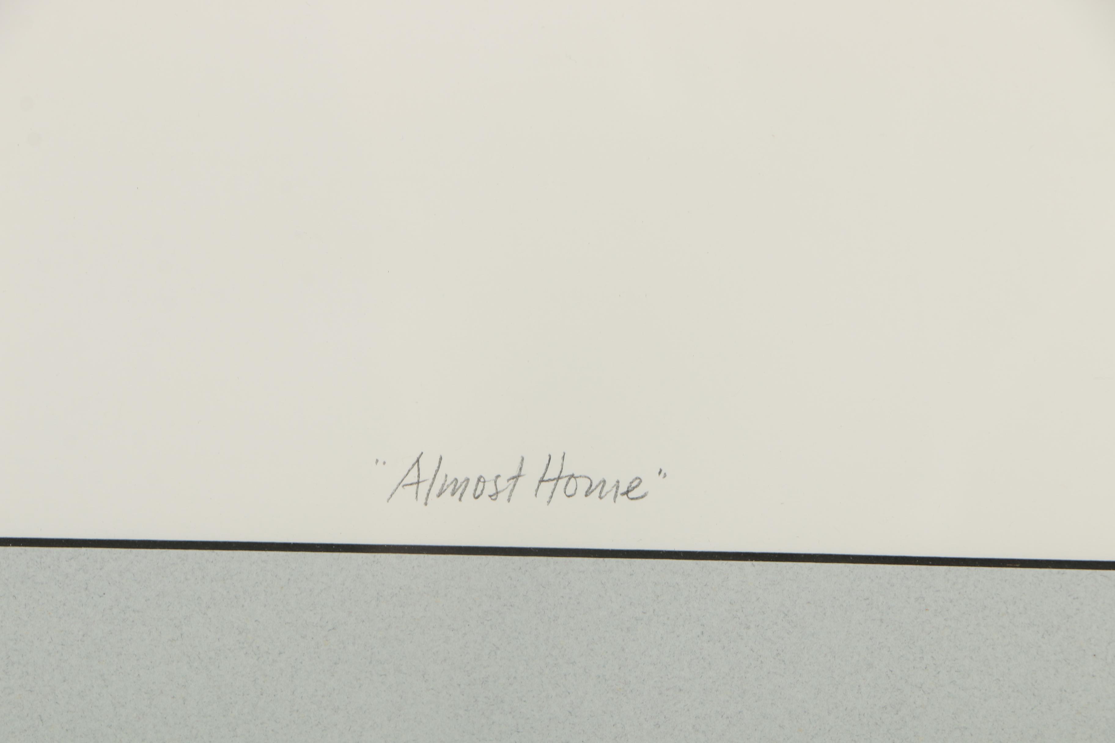 John Sovjani Limited Edition Offset Lithograph "Almost Home"