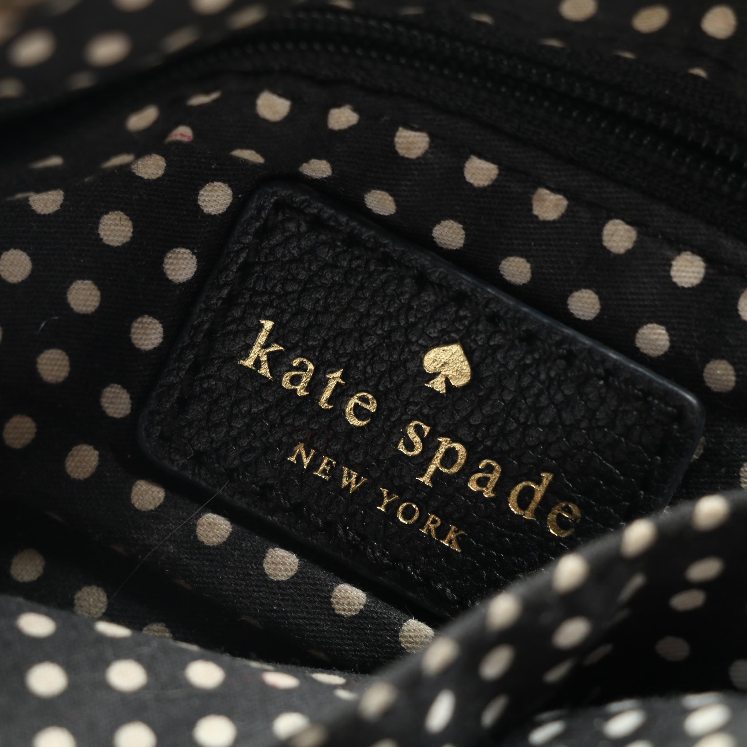 Kate Spade New York Black Leather Handbag